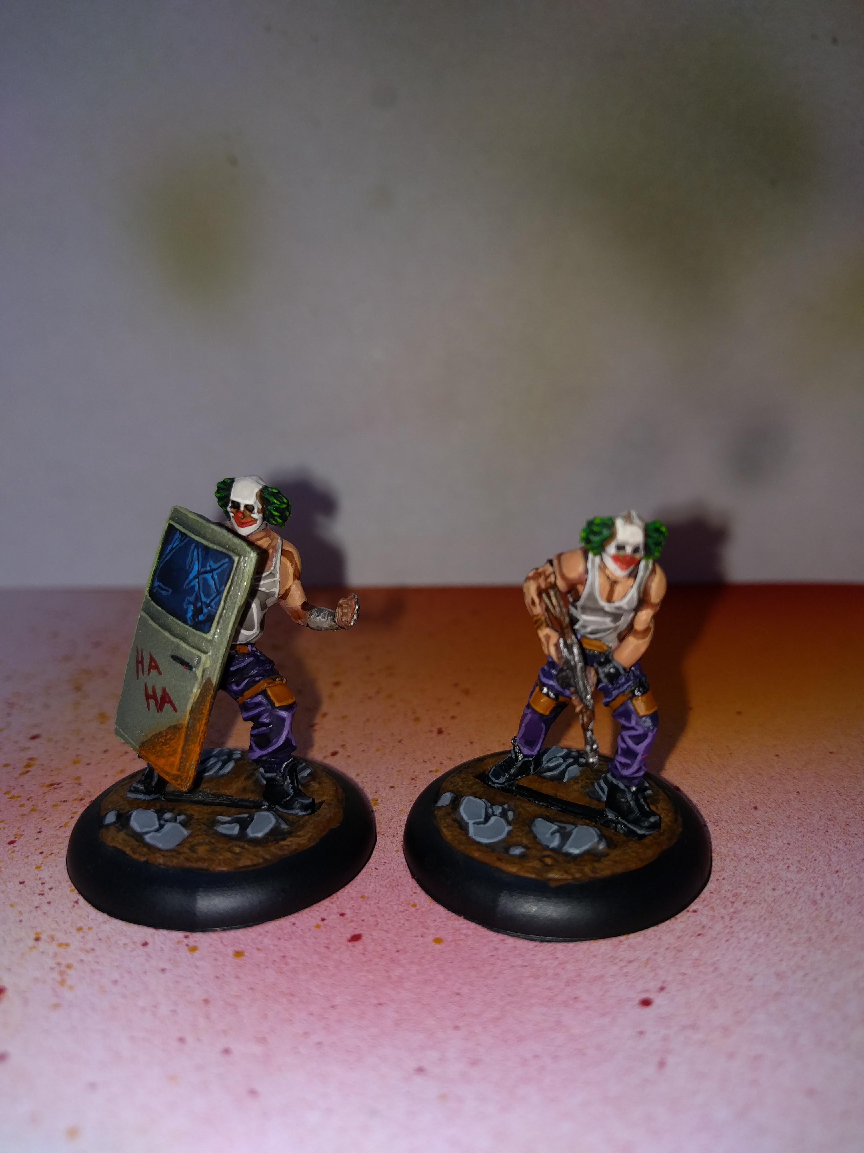 Clowns, Joker, Knight Miniatures, Snigger