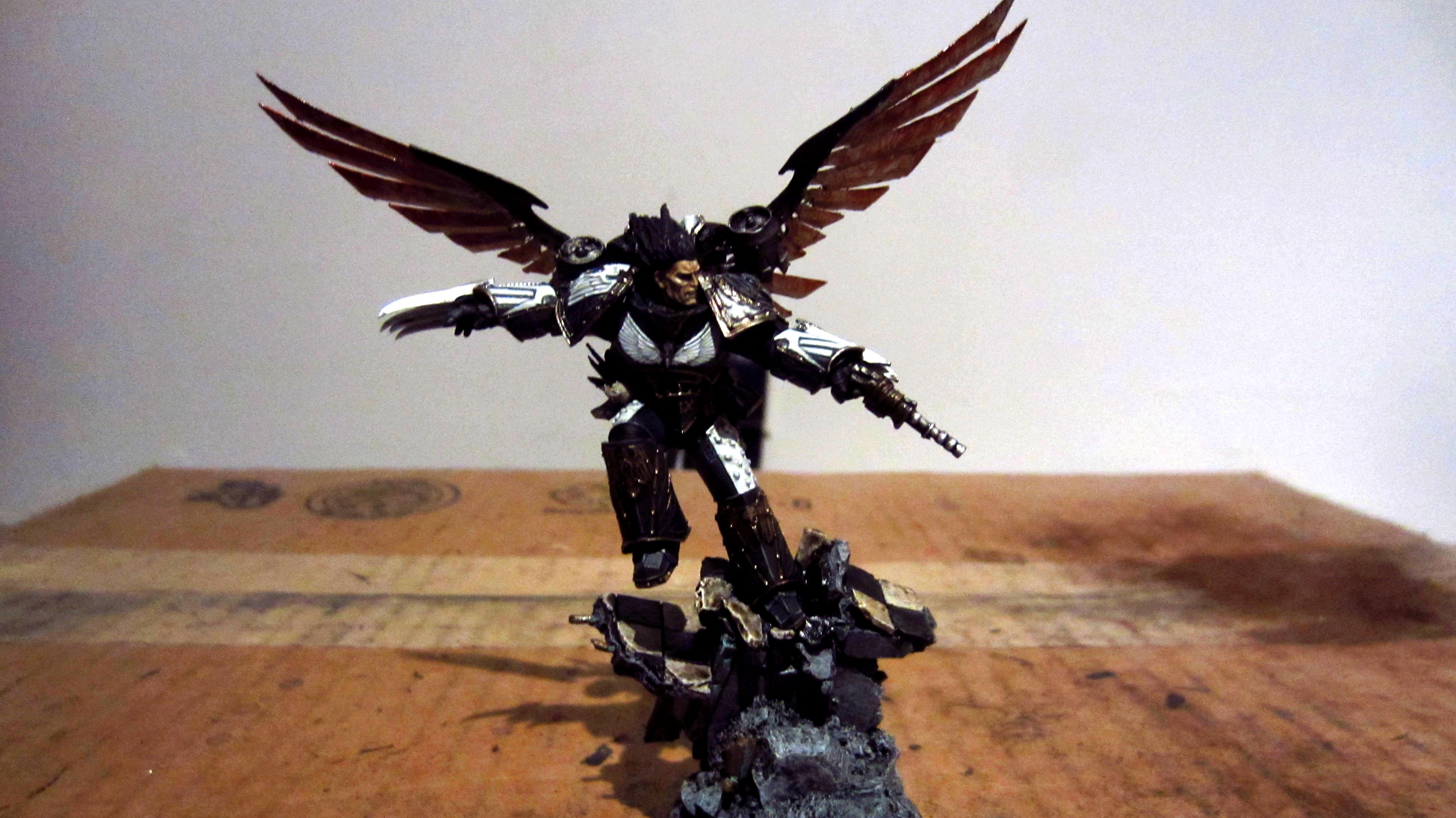 30k, Black, Corax, Corvus, Gold, Horus Heresy, Primarch, Raven Guard, White