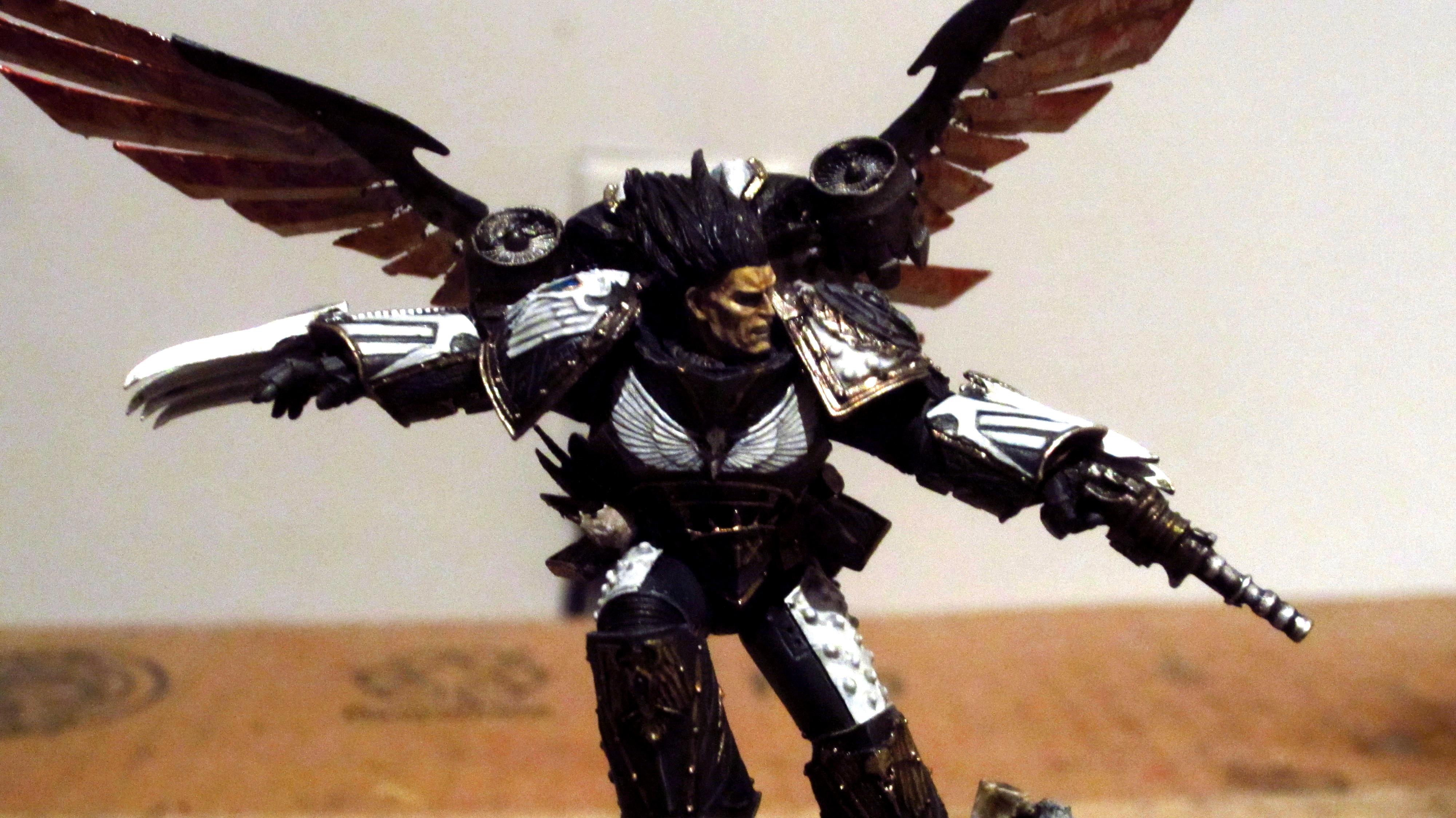 30k, Black, Corax, Corvus, Gold, Horus Heresy, Primarch, Raven Guard, White