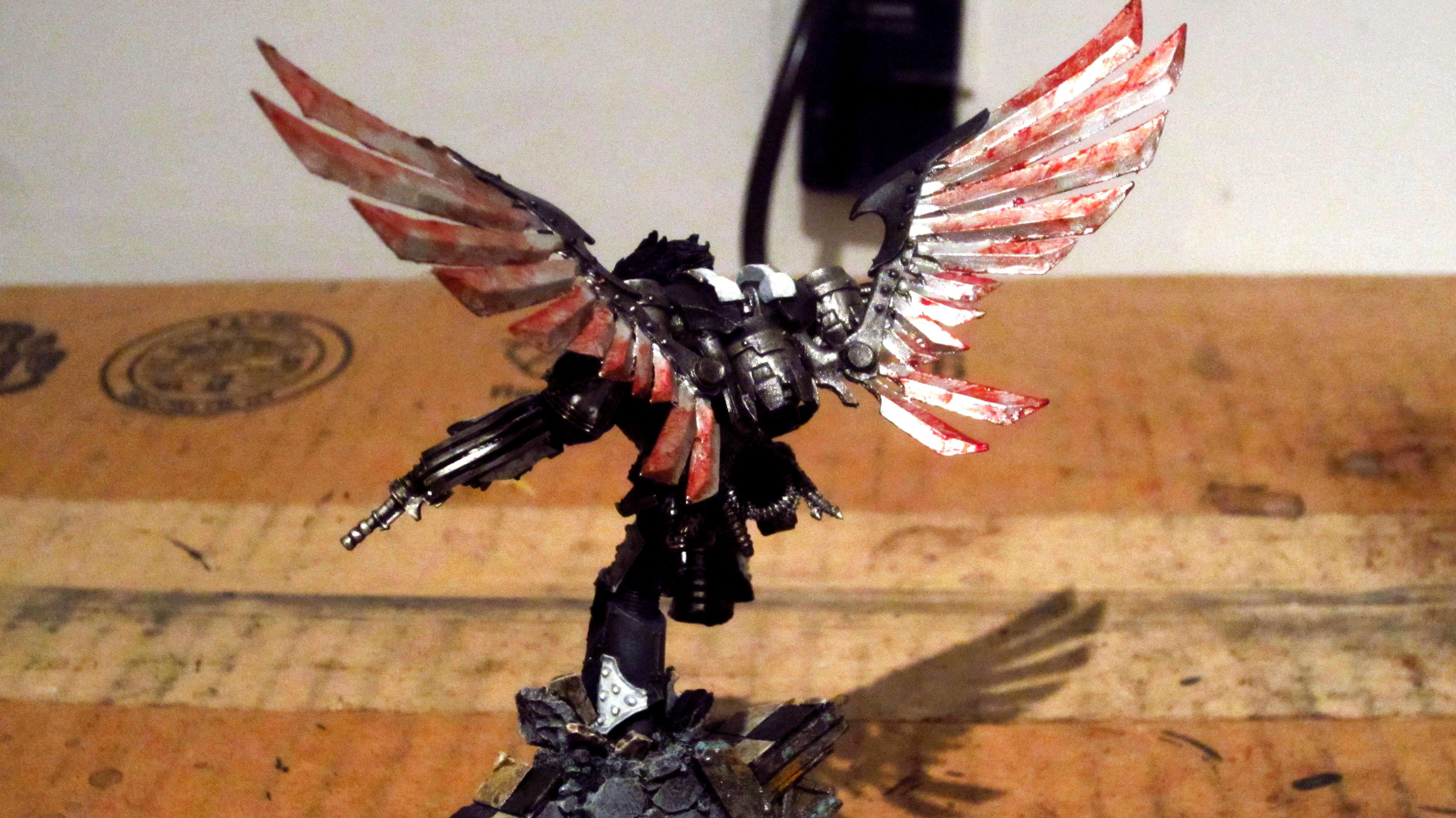 30k, Black, Corax, Corvus, Gold, Horus Heresy, Primarch, Raven Guard, White