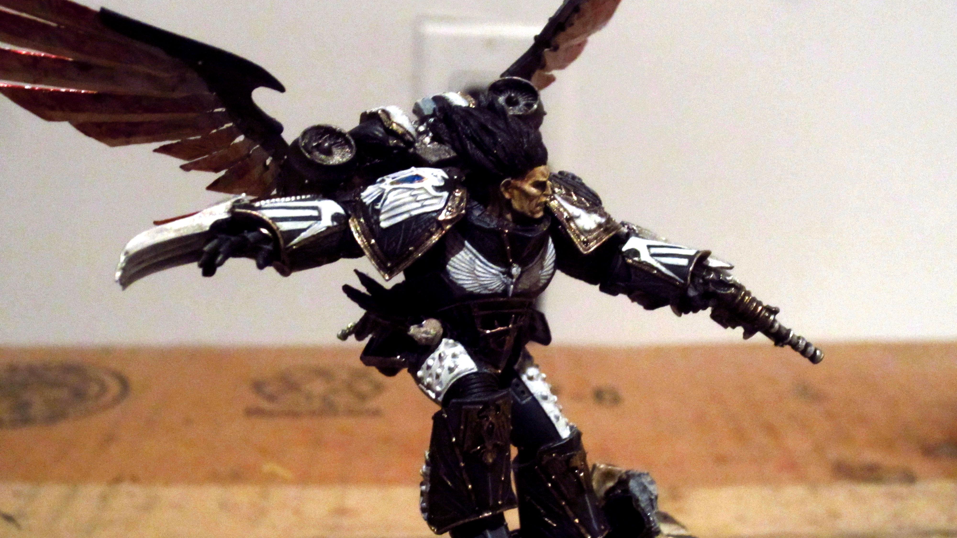 30k, Black, Corax, Corvus, Gold, Horus Heresy, Primarch, Raven Guard, White