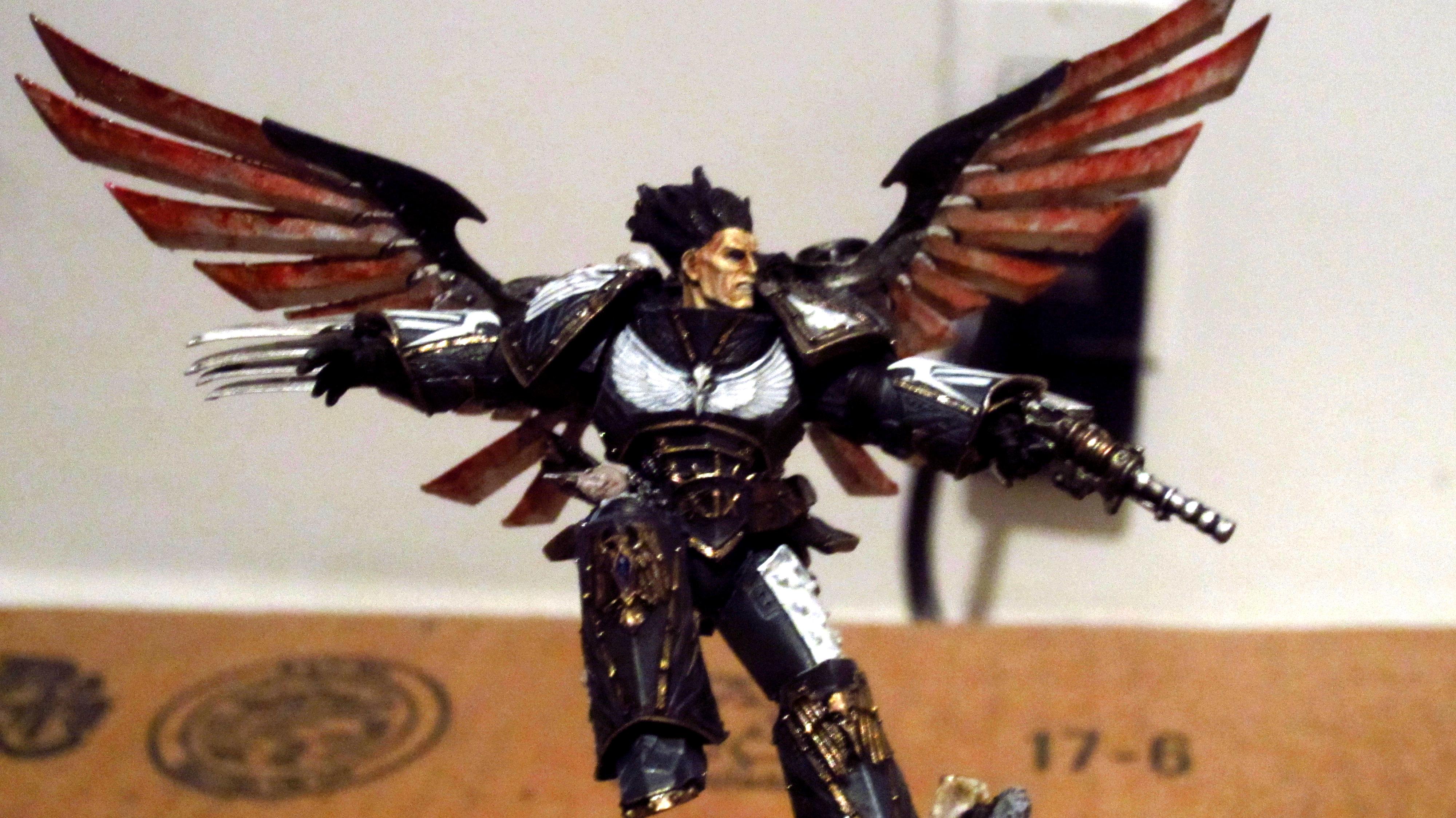 30k, Black, Corax, Corvus, Gold, Horus Heresy, Primarch, Raven Guard, White