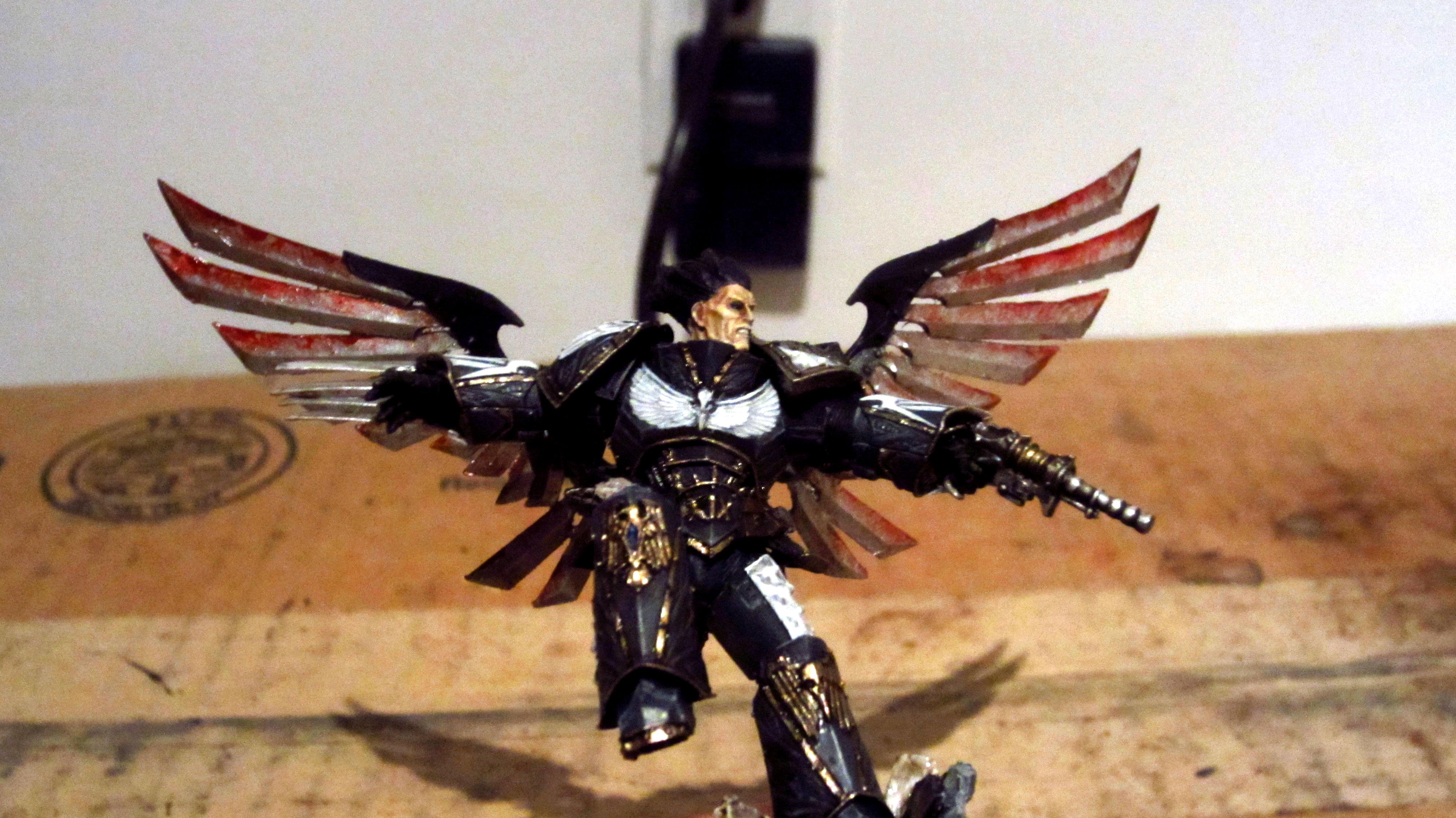 30k, Black, Corax, Corvus, Gold, Horus Heresy, Primarch, Raven Guard, White