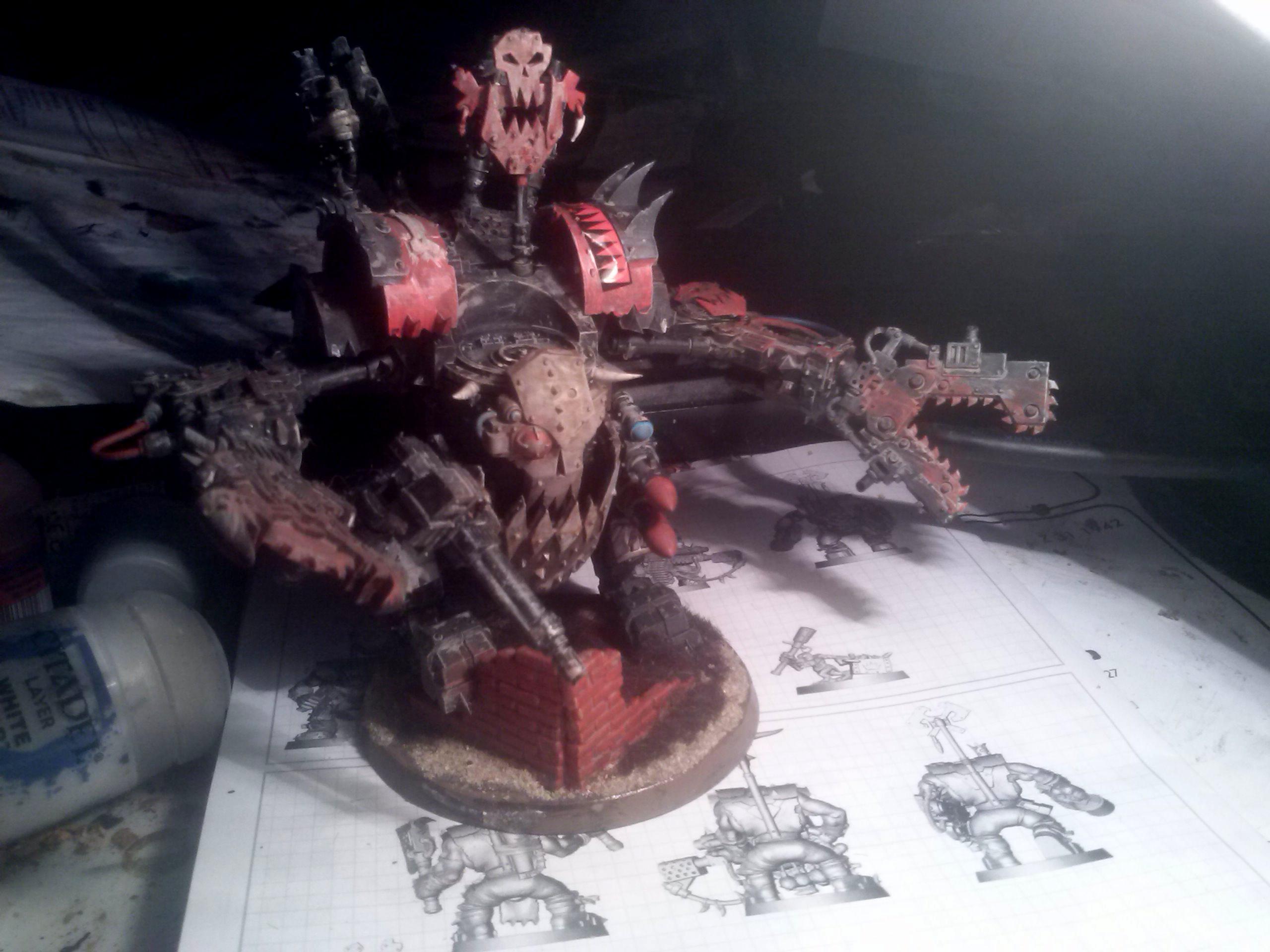 Ork Waaagh!!!+deffdreadd+dread+dreadnought