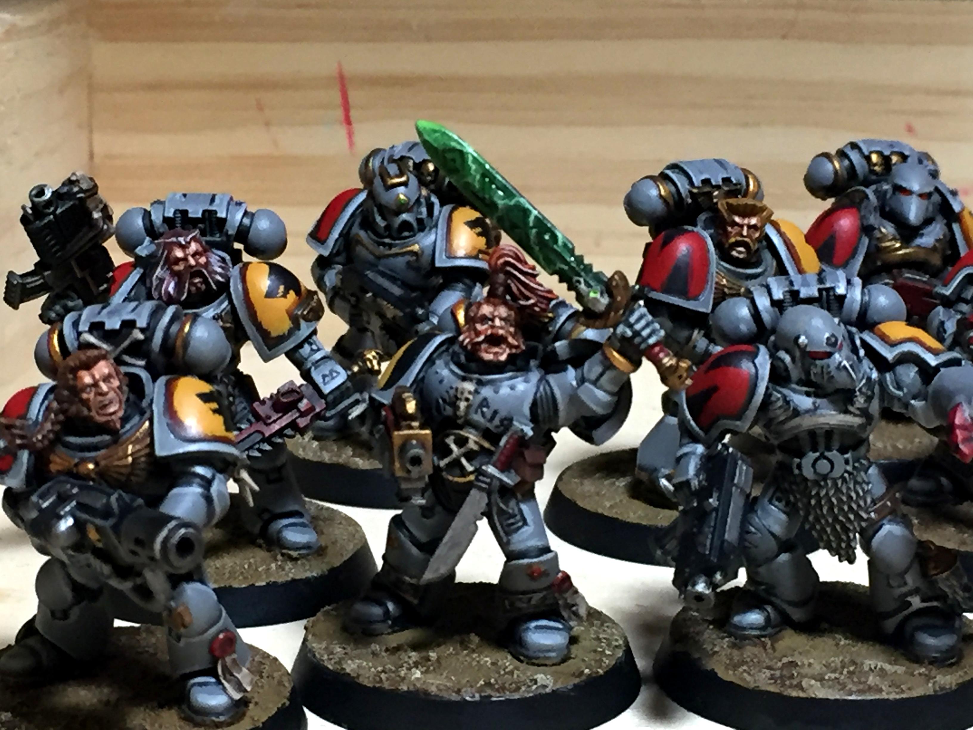 Greyhunters, Space Wolves, Squad