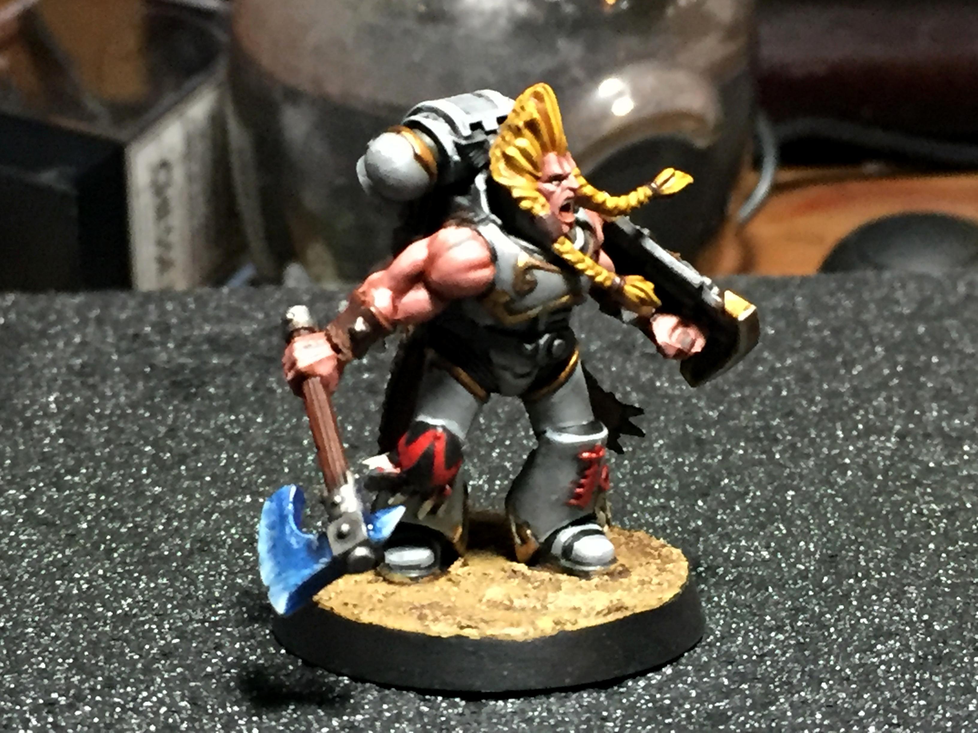 Convershion, Frost Axe, Kit Bash, Lone Wolf, Space Wolves
