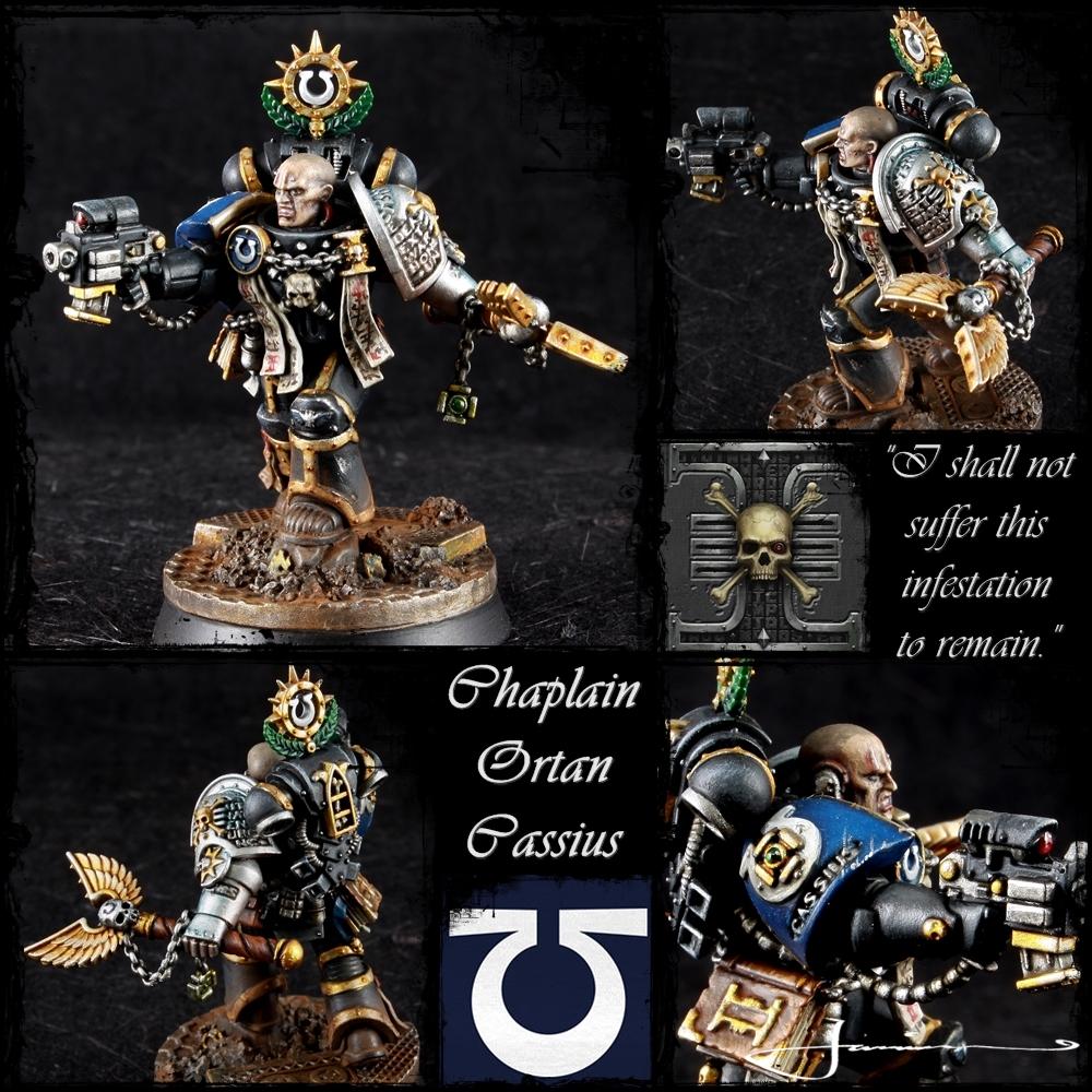 Chaplain Ortan Cassius, Deathwatch, Deathwatch:overkill, Ordo Xenos, Ultramarines, Warhammer 40,000