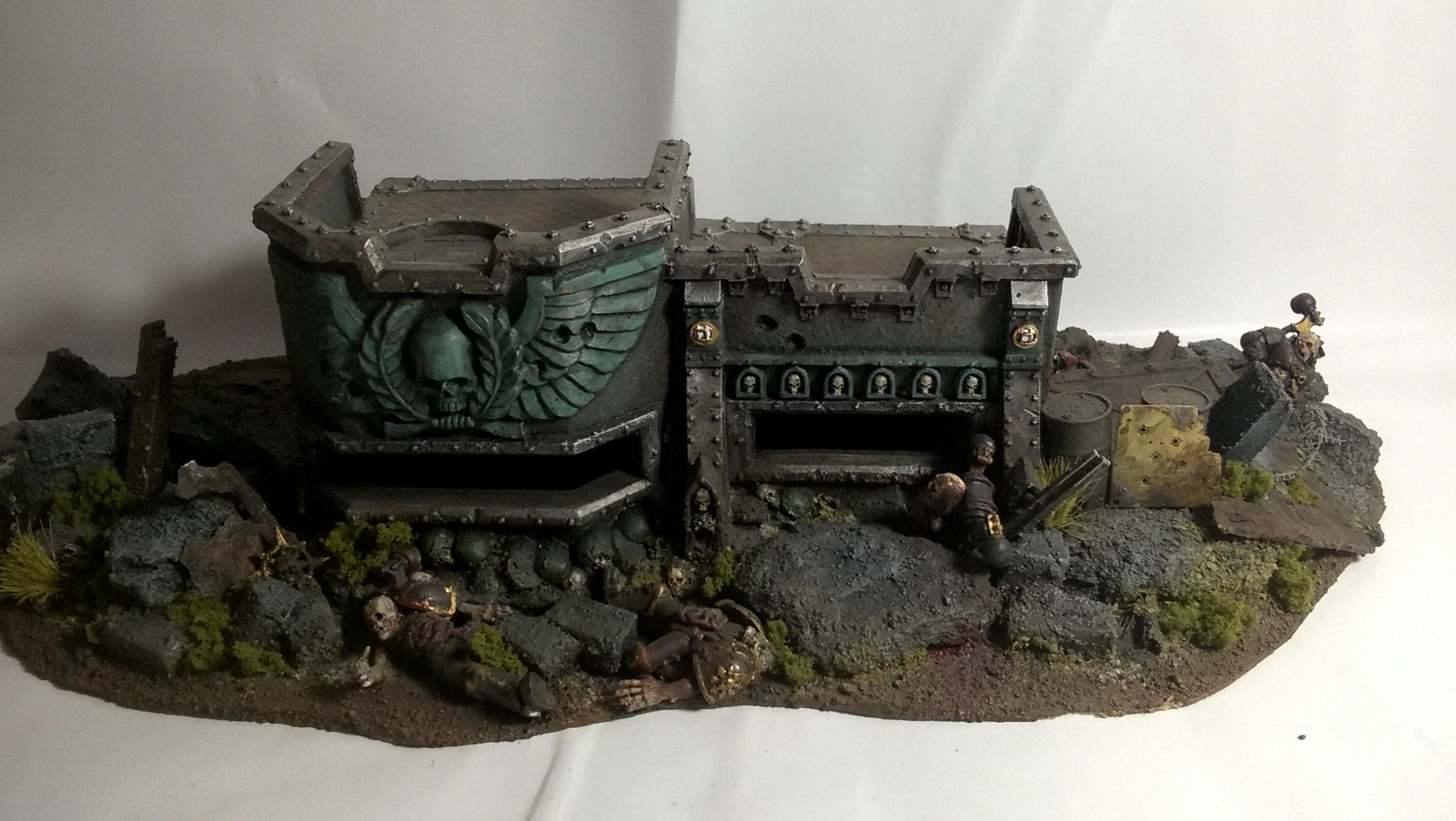 Bunker, Merlin, Terrain