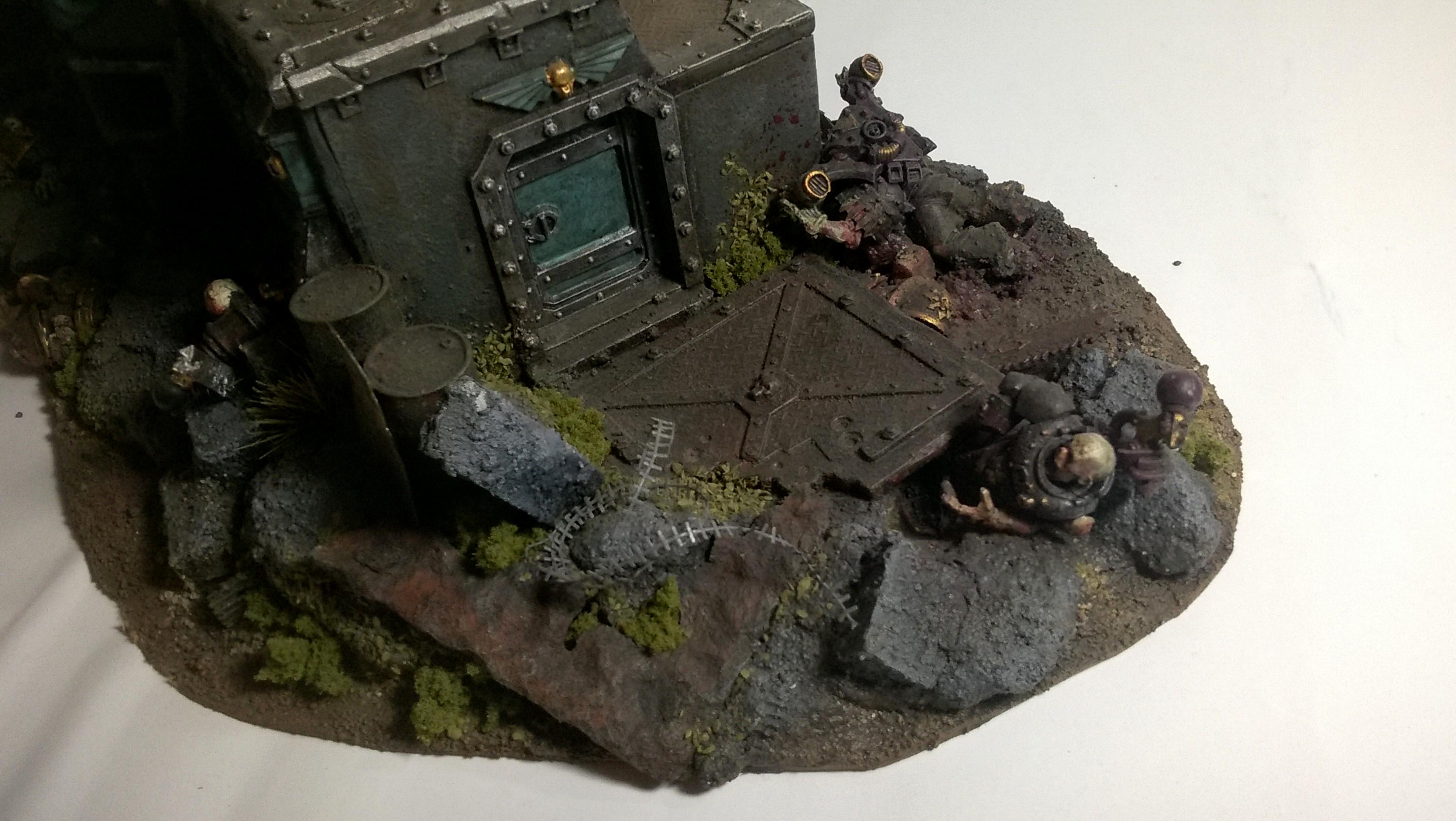 Bunker, Merlin, Terrain