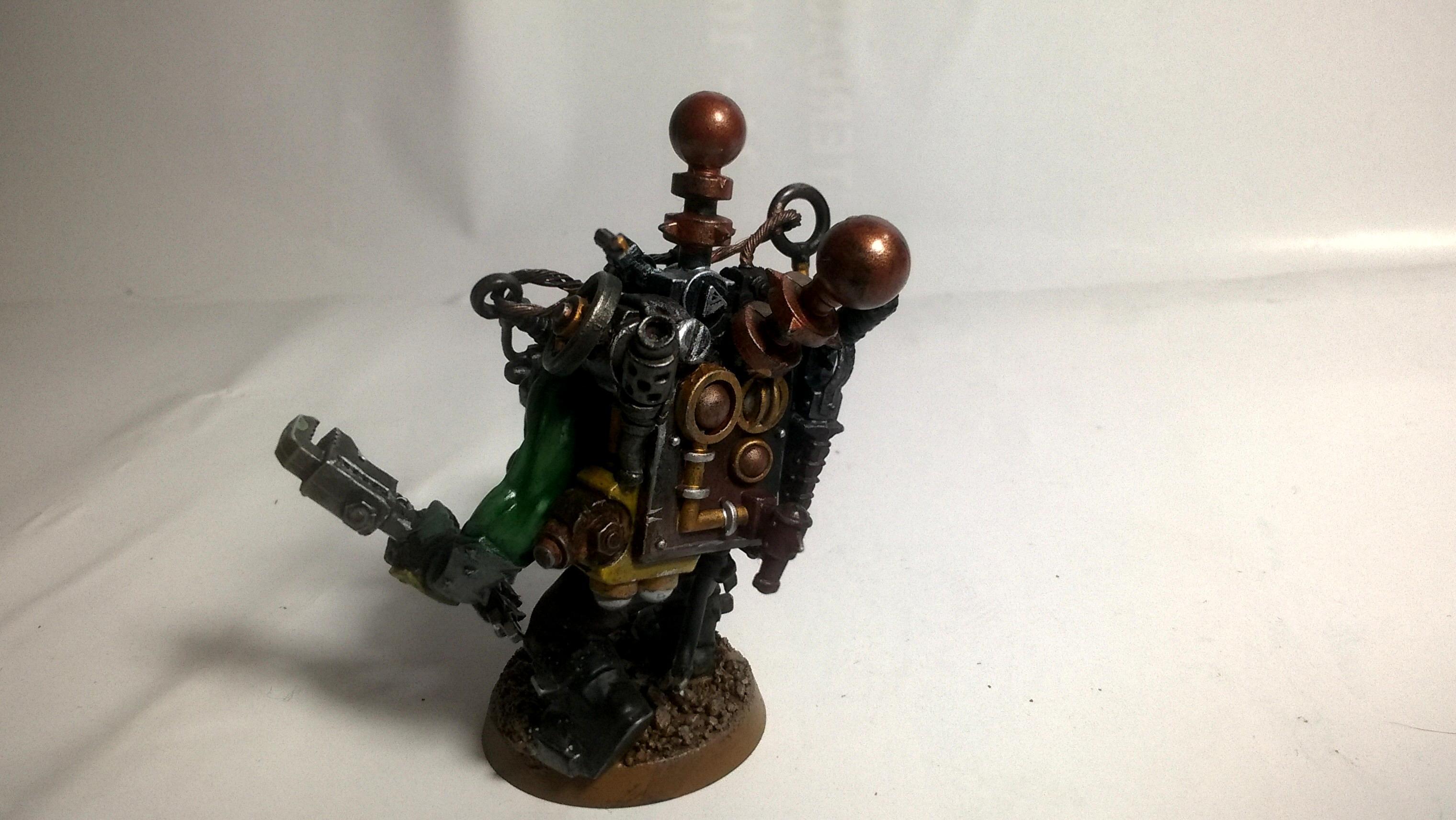 Bigmek, Convertion, Merlin, Orks, Scrapbuild