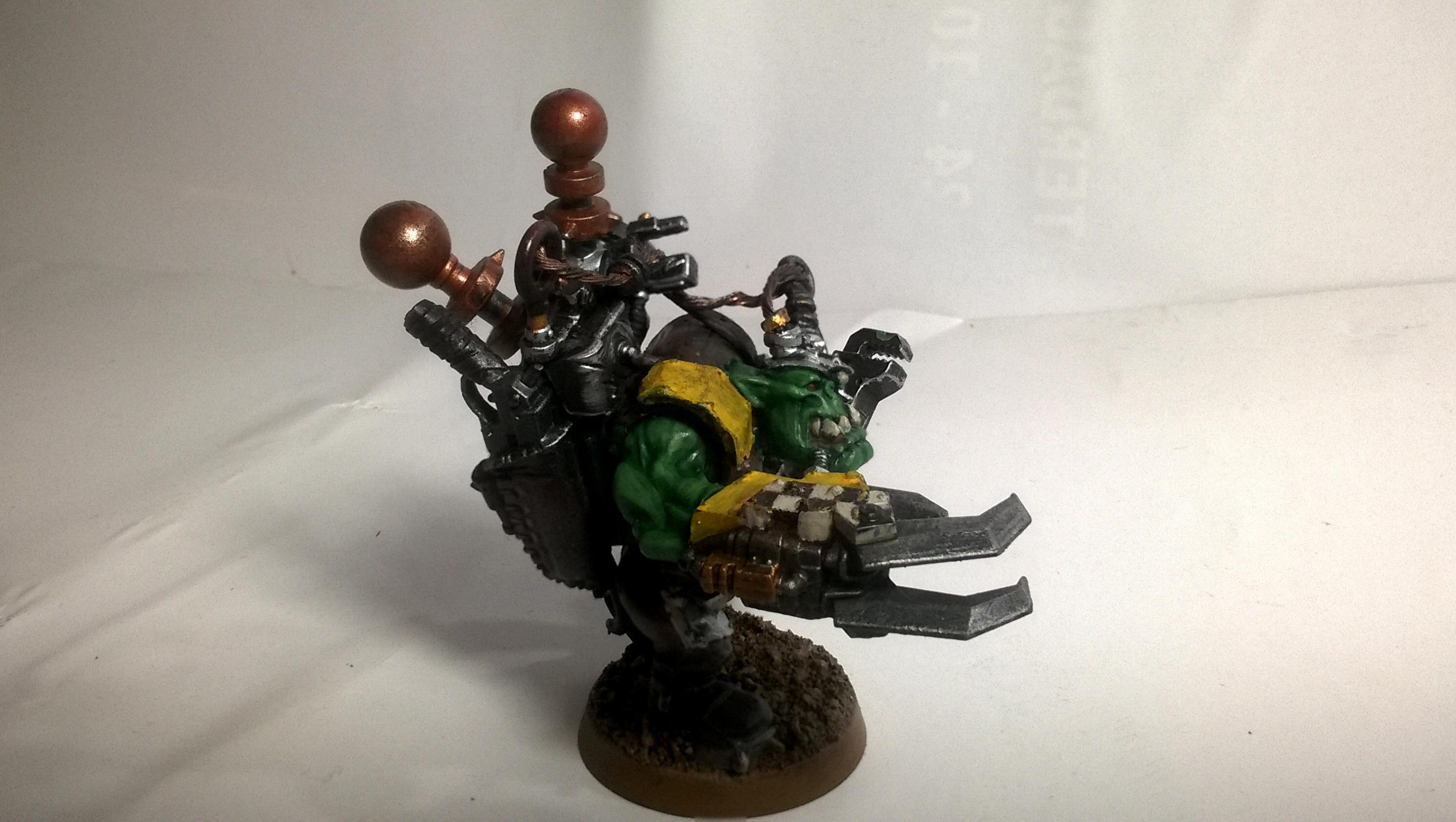 Bigmek, Convertion, Merlin, Orks, Scrapbuild