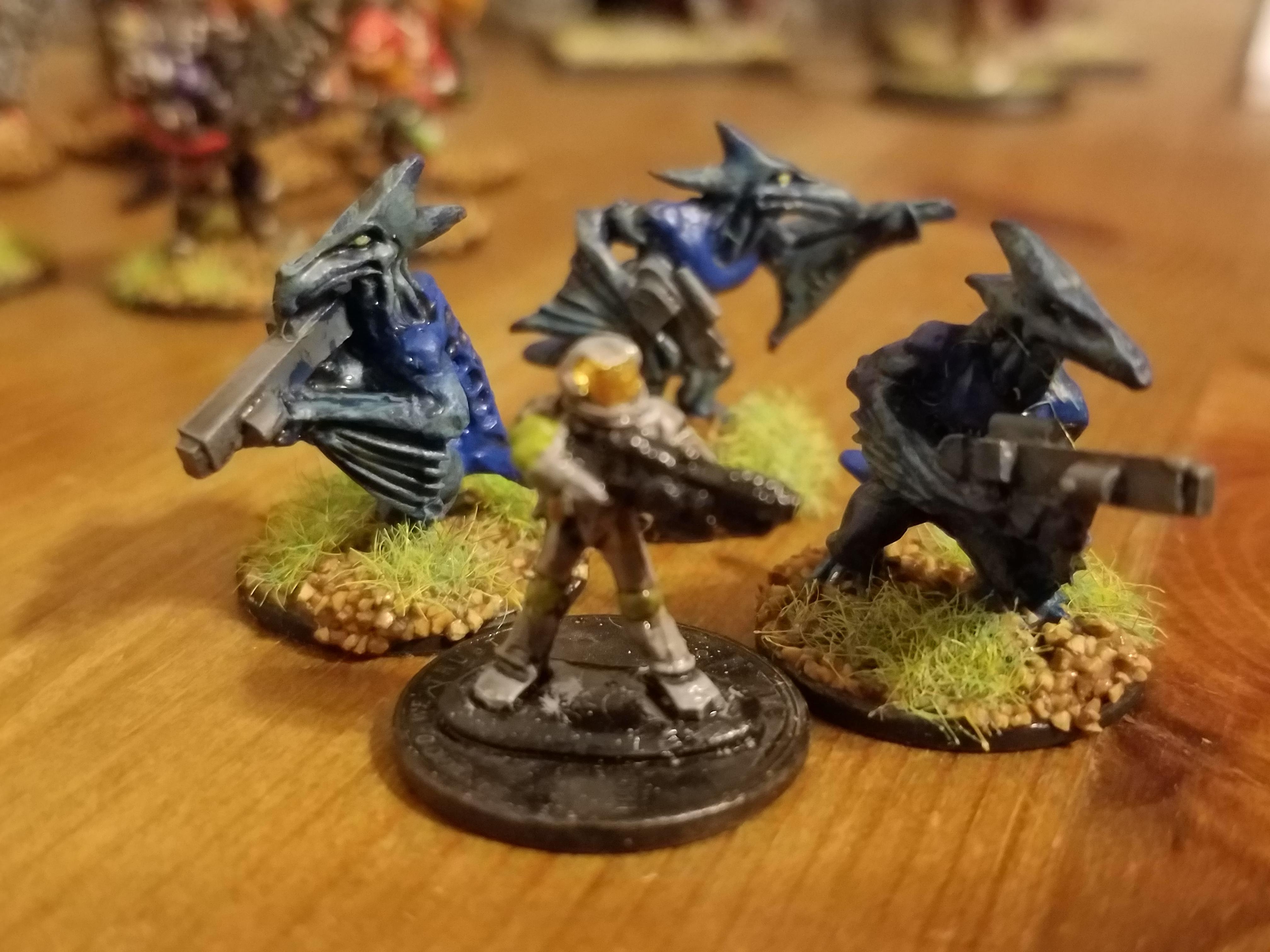 15mm pterodactyl men