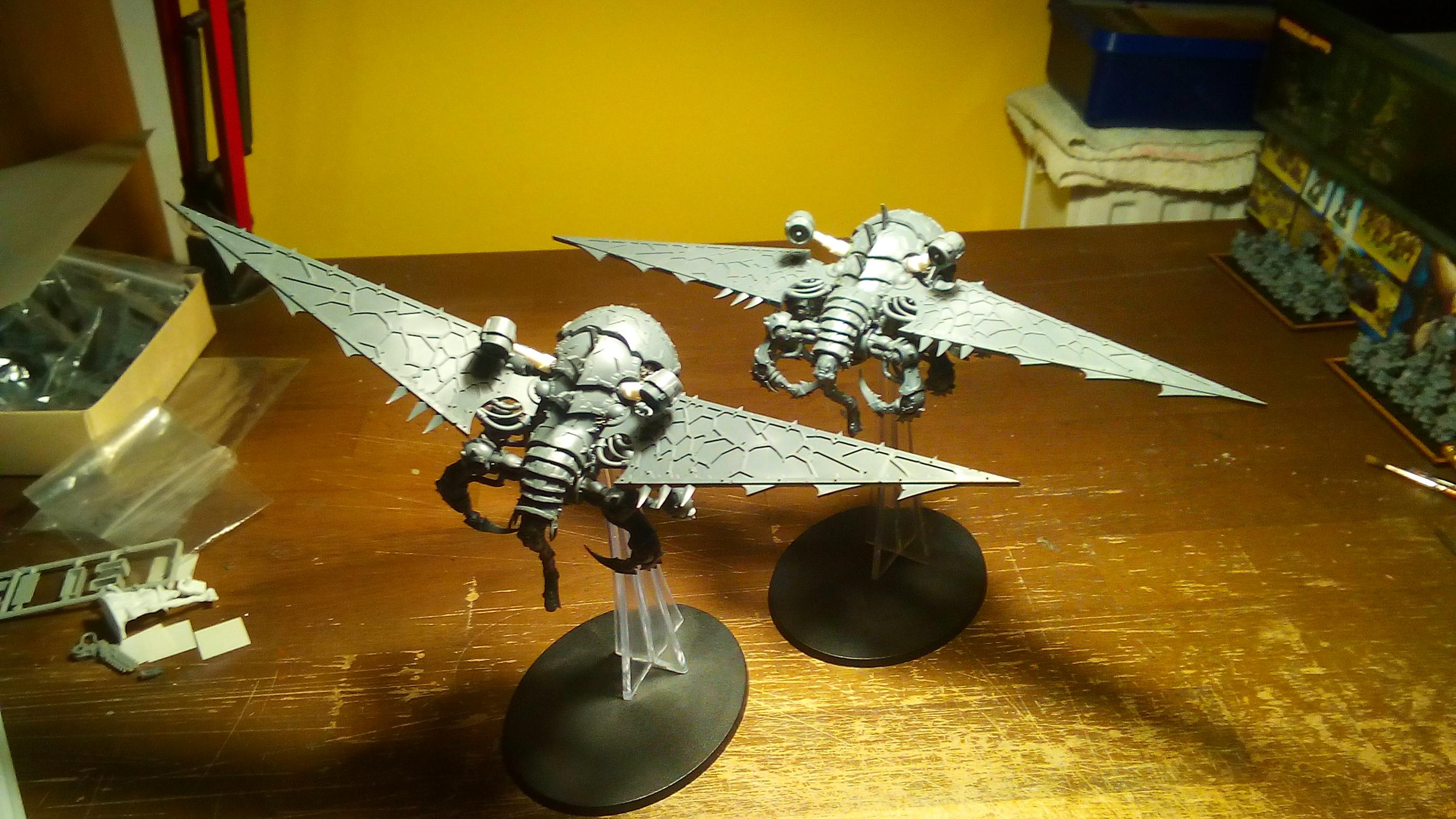 Chaos Space Marines, Conversion, Heldrake, Nurgle, Warhammer 40,000