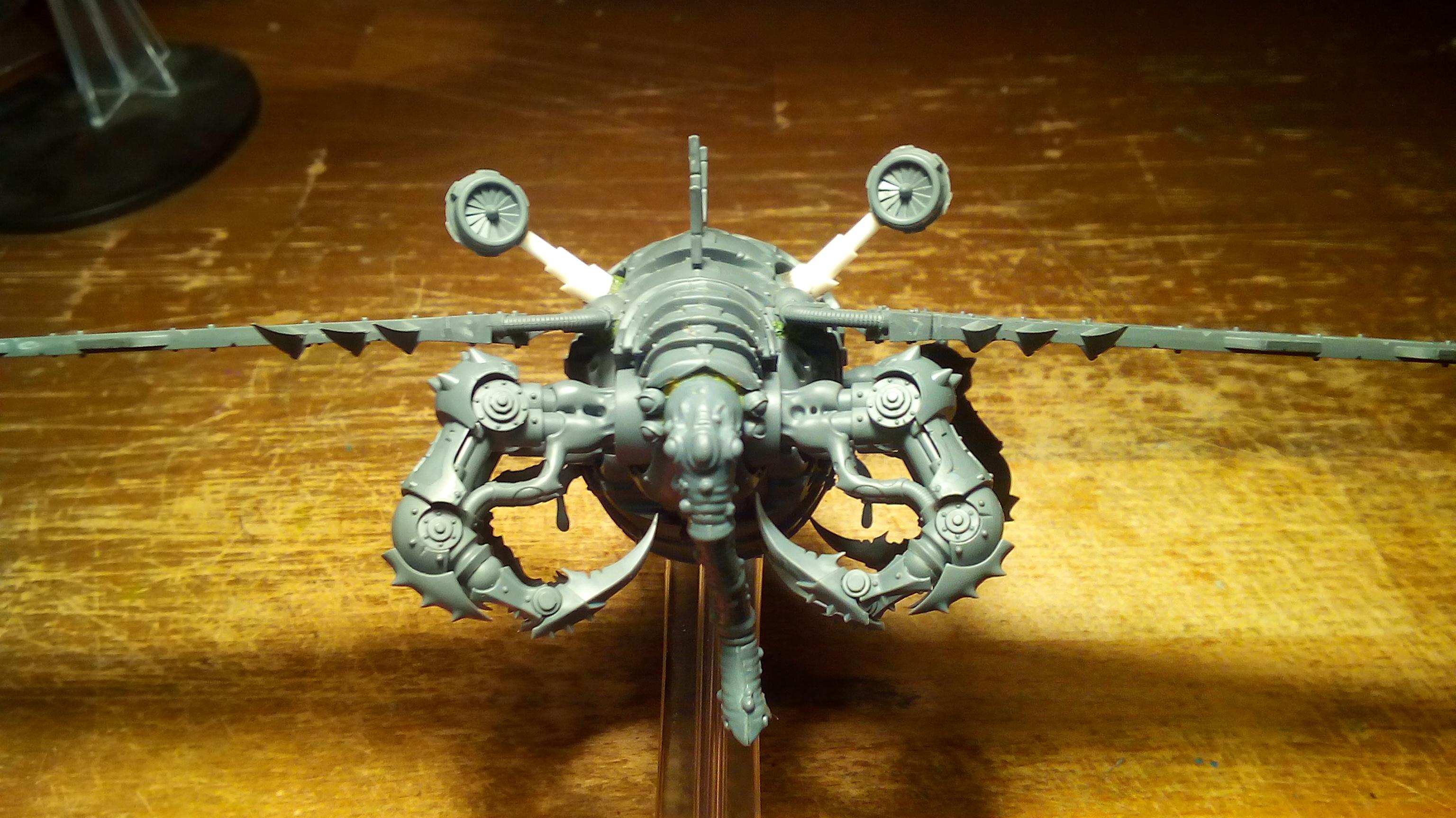 Chaos Space Marines, Conversion, Heldrake, Nurgle, Warhammer 40,000