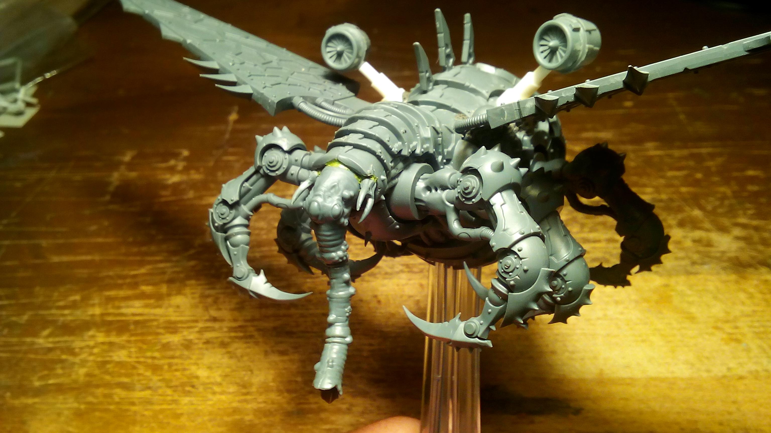 Bug, Chaos Space Marines, Conversion, Heldrake, Insect, Nurgle, Warhammer 40,000