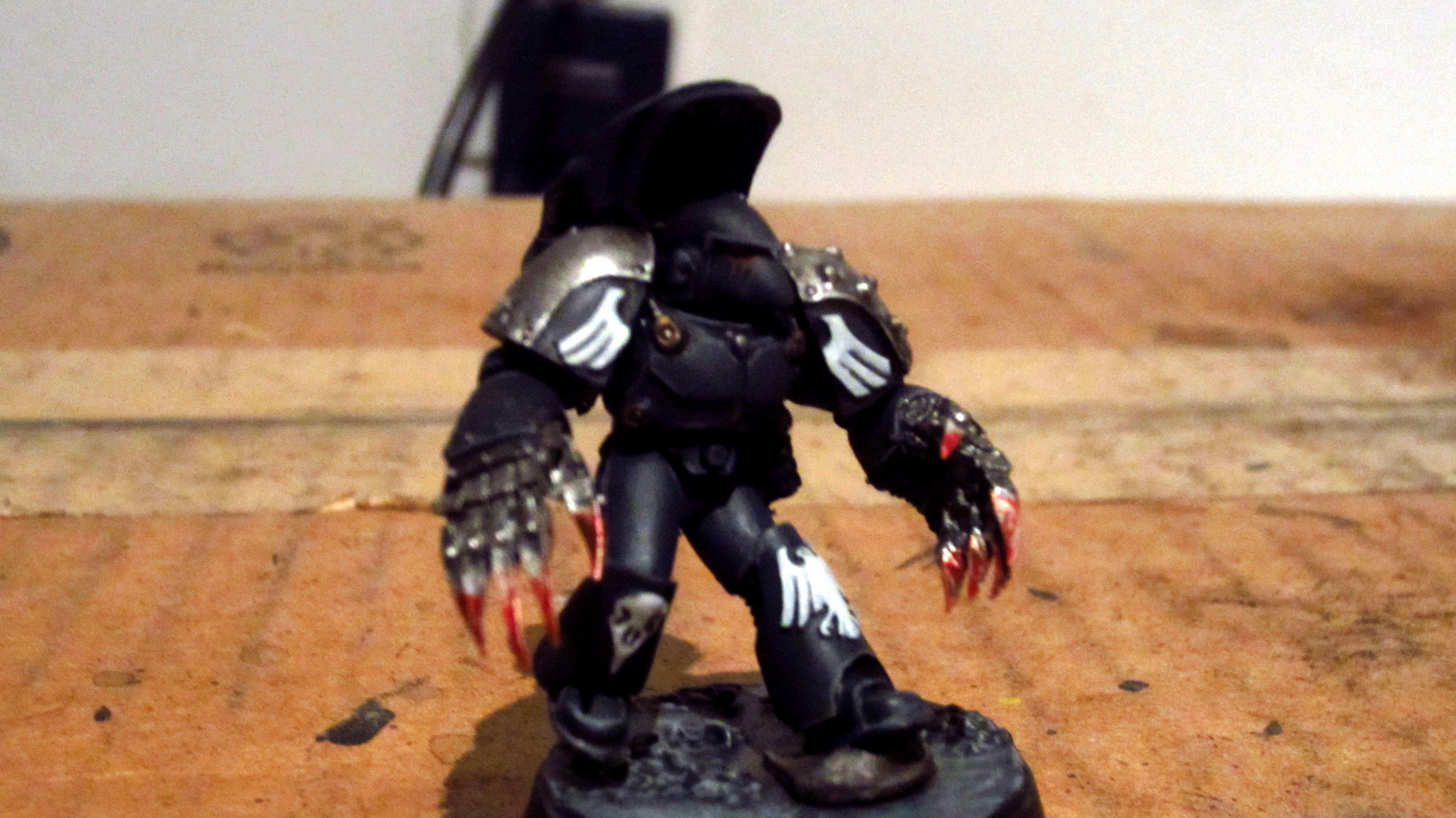 30k, Black, Dark Fury, Horus Heresy, Jump Pack, Lightning Claws, Raven Guard, White