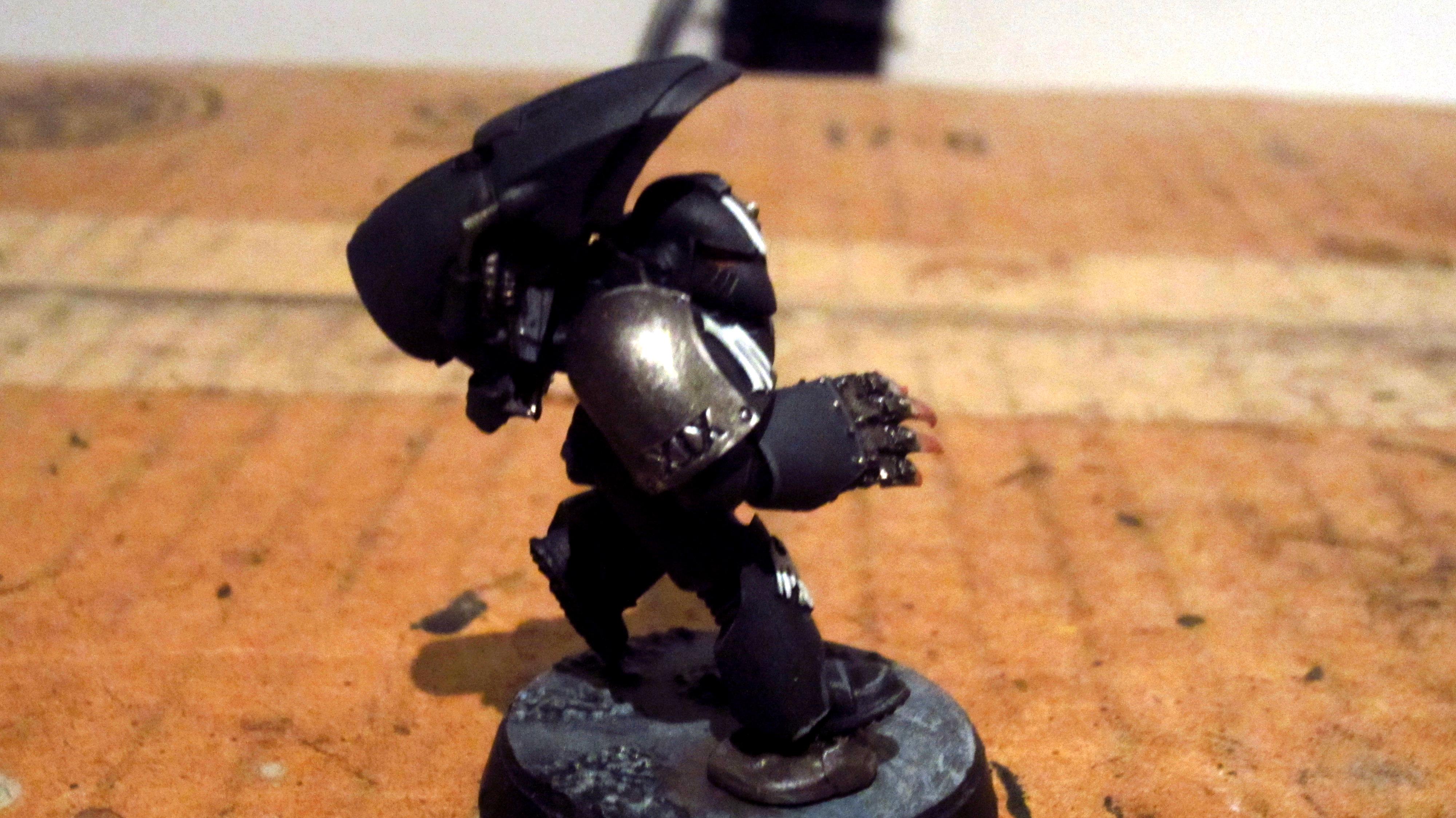 30k, Black, Dark Fury, Horus Heresy, Jump Pack, Lightning Claws, Raven Guard, White