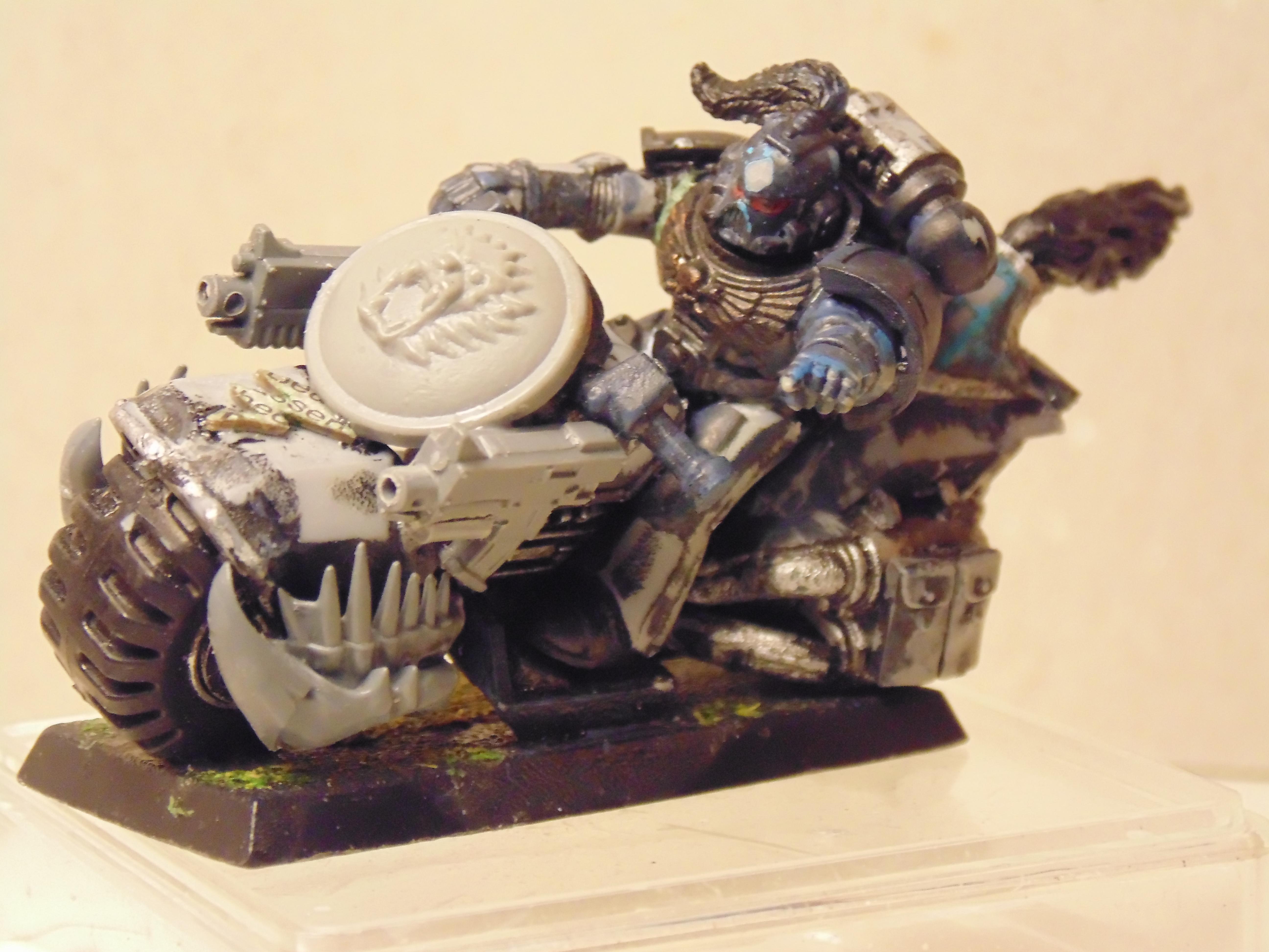 Attack, Bike, Conversion, Crazy, Dreadnought, Hands, Ih, Iron, Mad, Painting, Parts, Sarkophagus, Scars, Scratch, Space, Space Marines, Test, Trike, White, Work In Progress