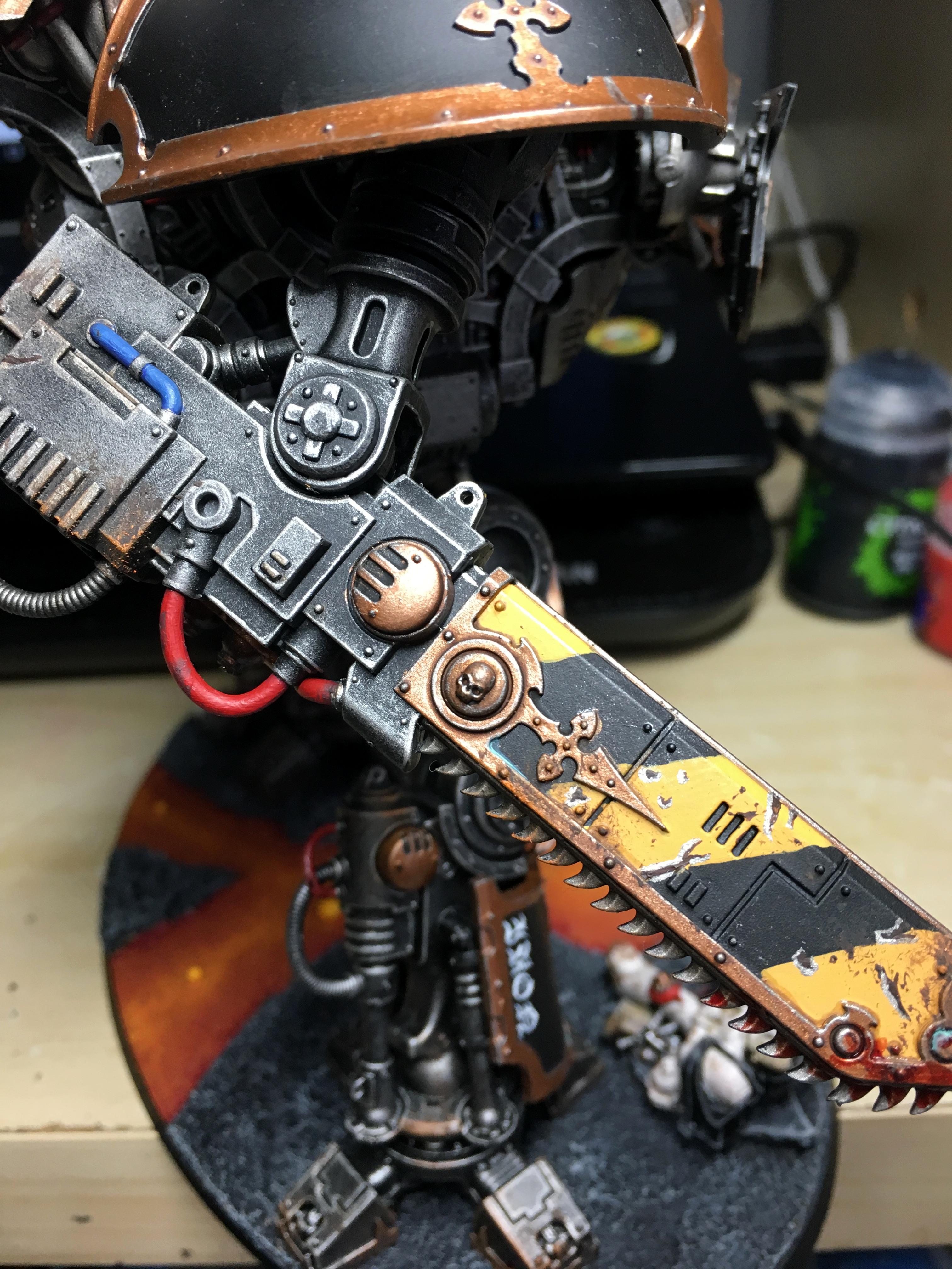Chaos Space Marines, Color Scheme, Gallant, Iron, Iron Warriors, Knights, Lava, Warhammer 40,000, Warhammer Fantasy