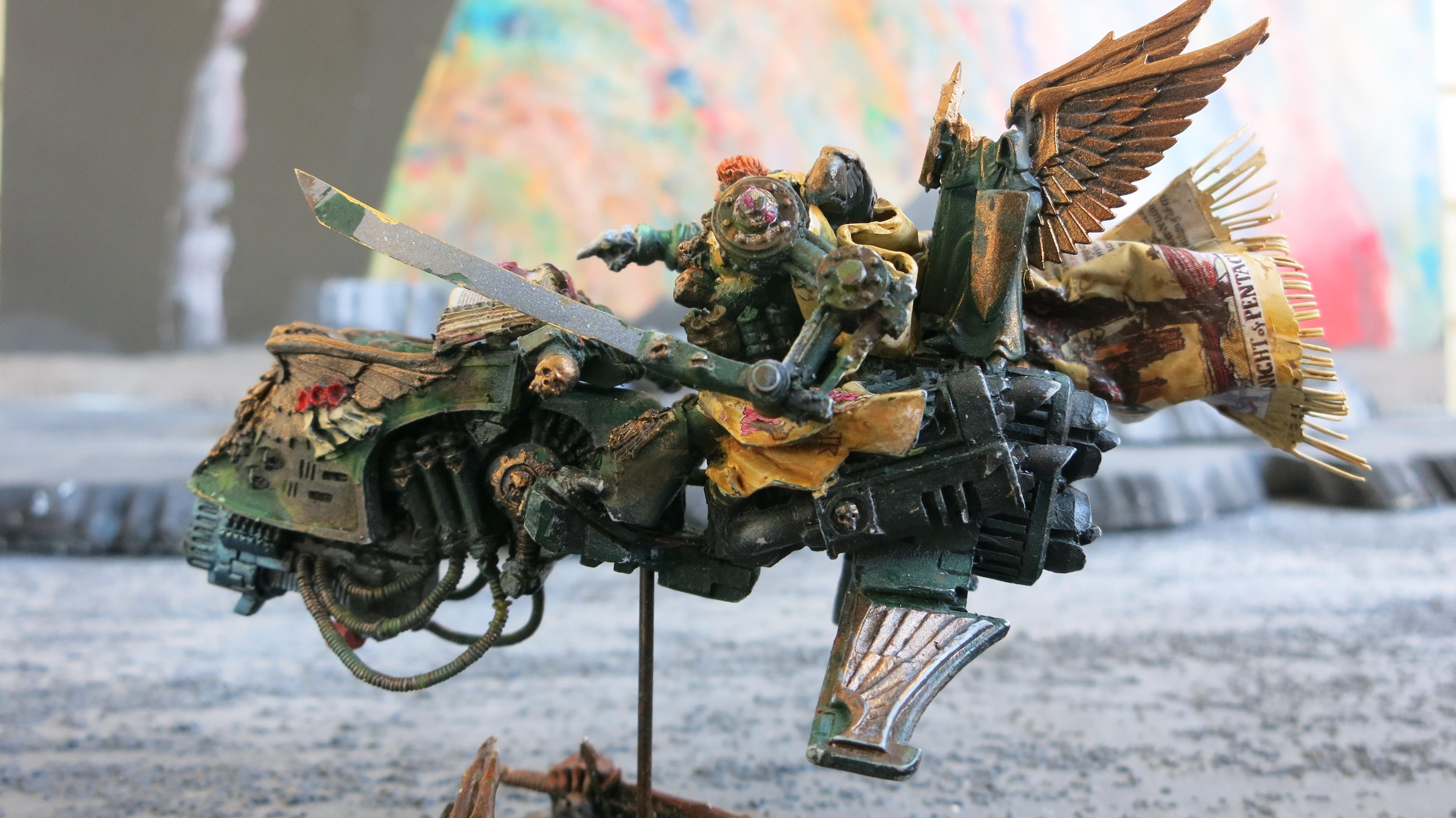 Corvex, Dark Angels, Jeetbike, Ravenwing, Relic Of Caliban, Sammael