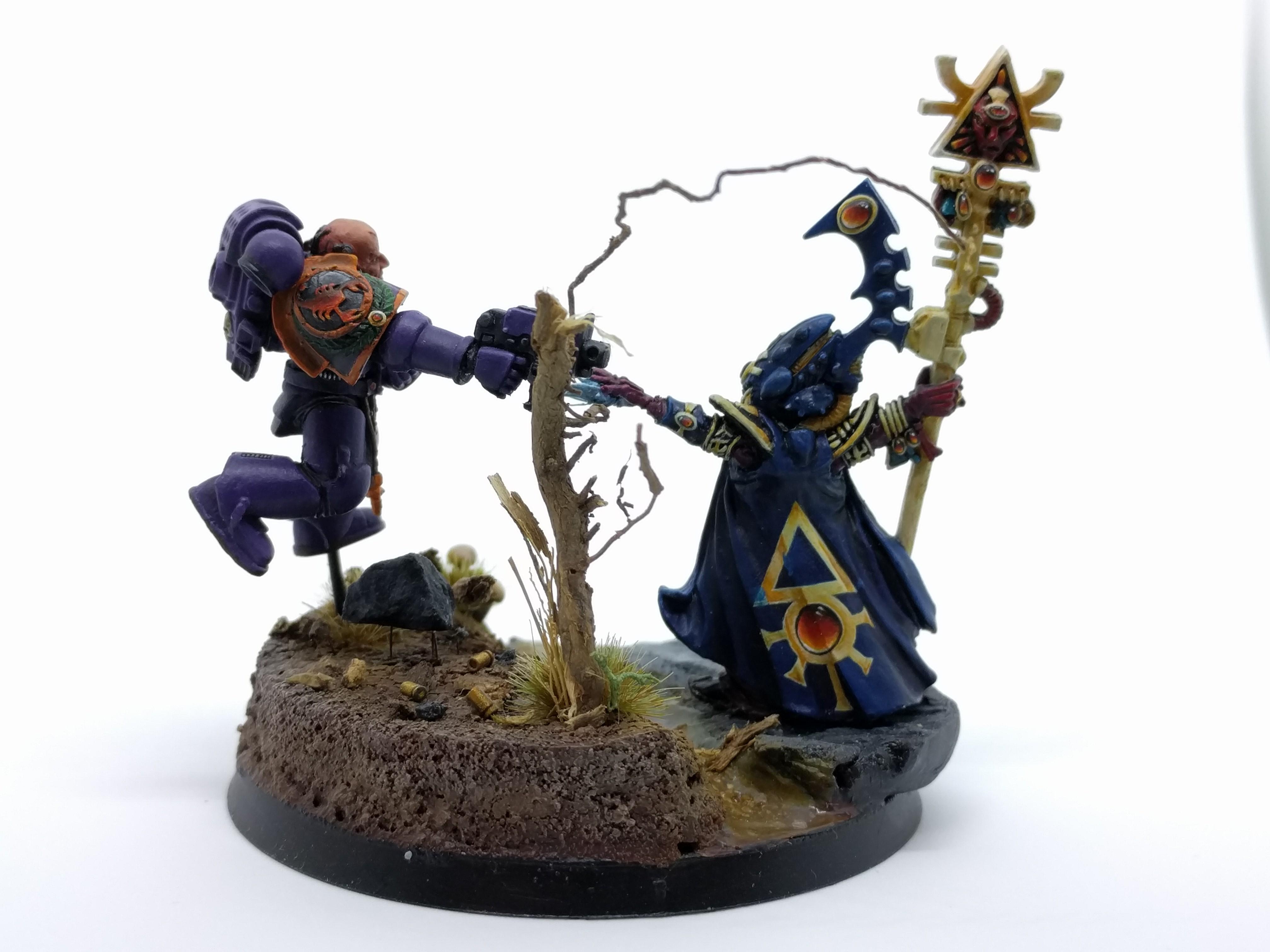 Eldar, Eldrad, Lightening Attack, Space Marines, Warhammer 40,000