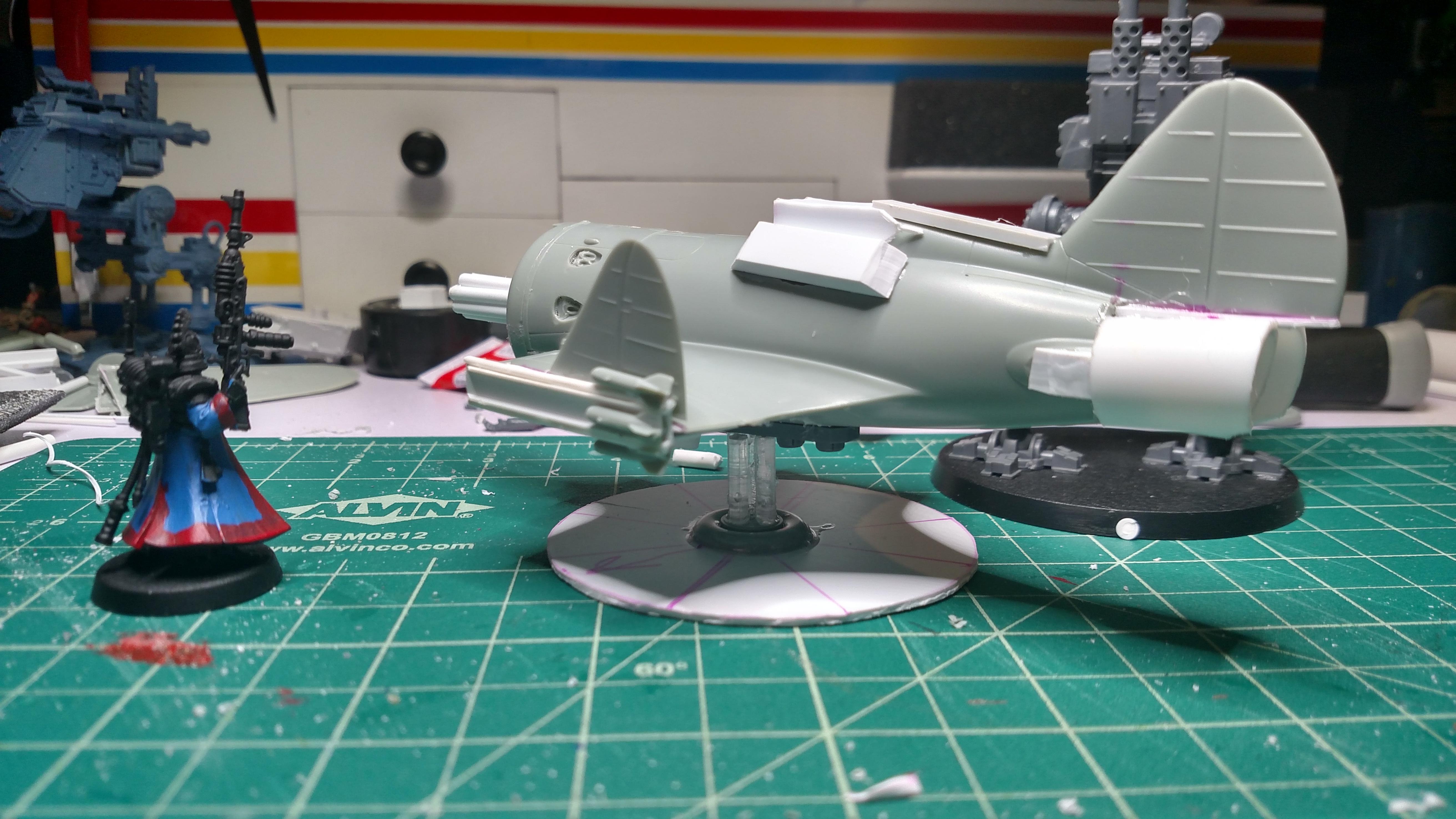 I-16 Tempest Speeder WIP rear. 