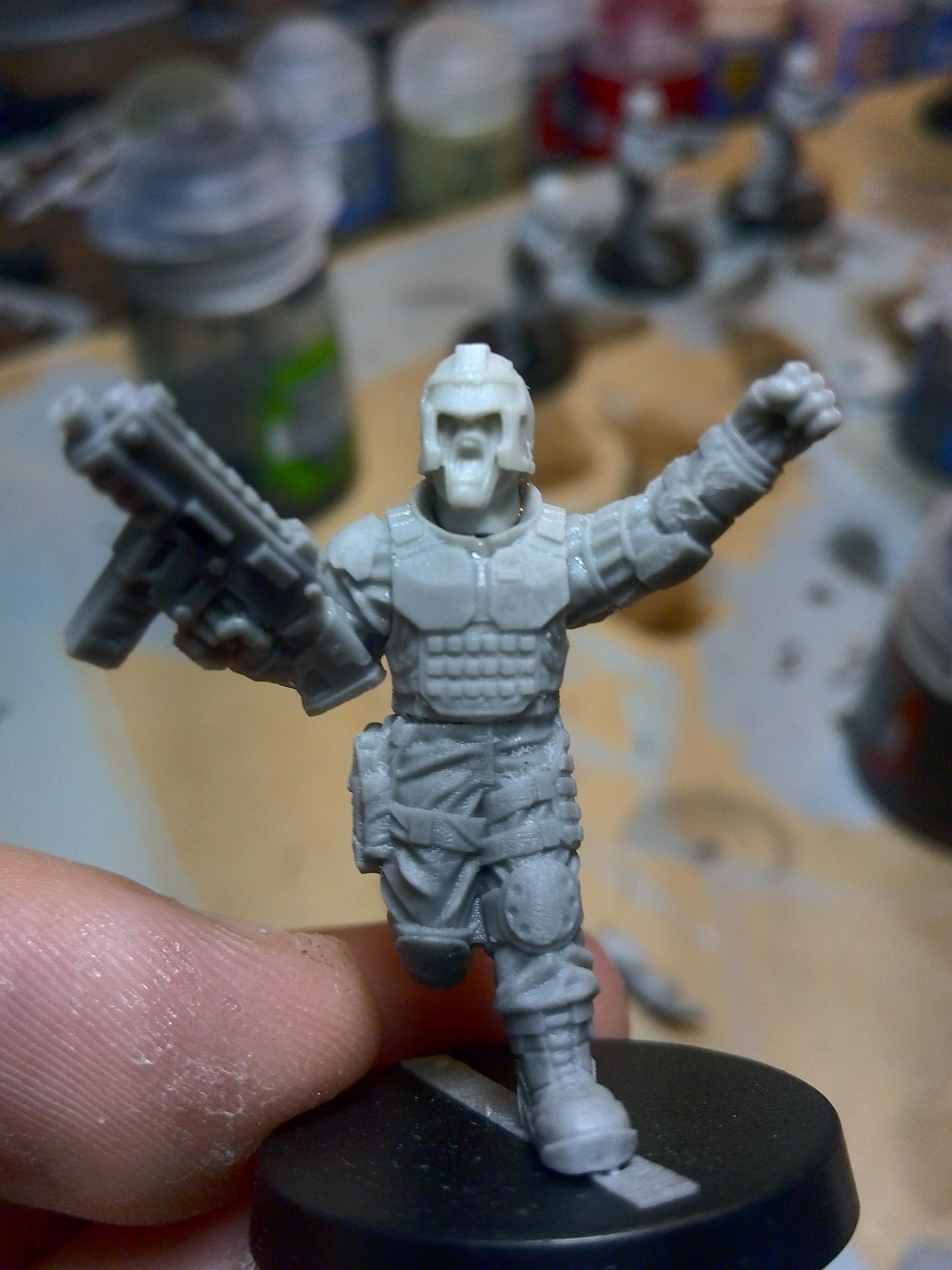 Anvil, Dredd, Executioner, Imperial Guard, Judge Dredd, Puppetswar