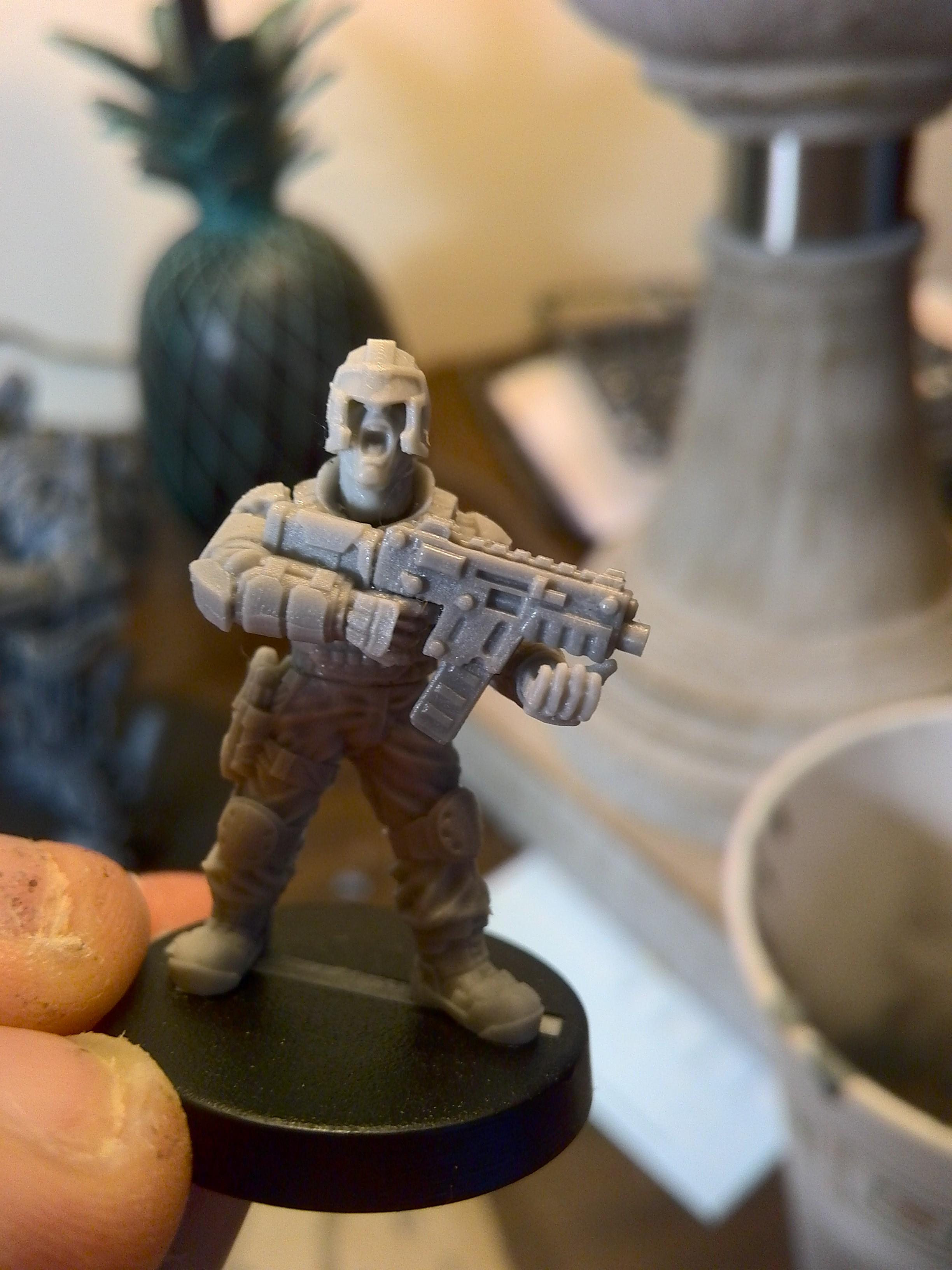 Anvil, Dredd, Executioner, Imperial Guard, Judge Dredd, Puppetswar