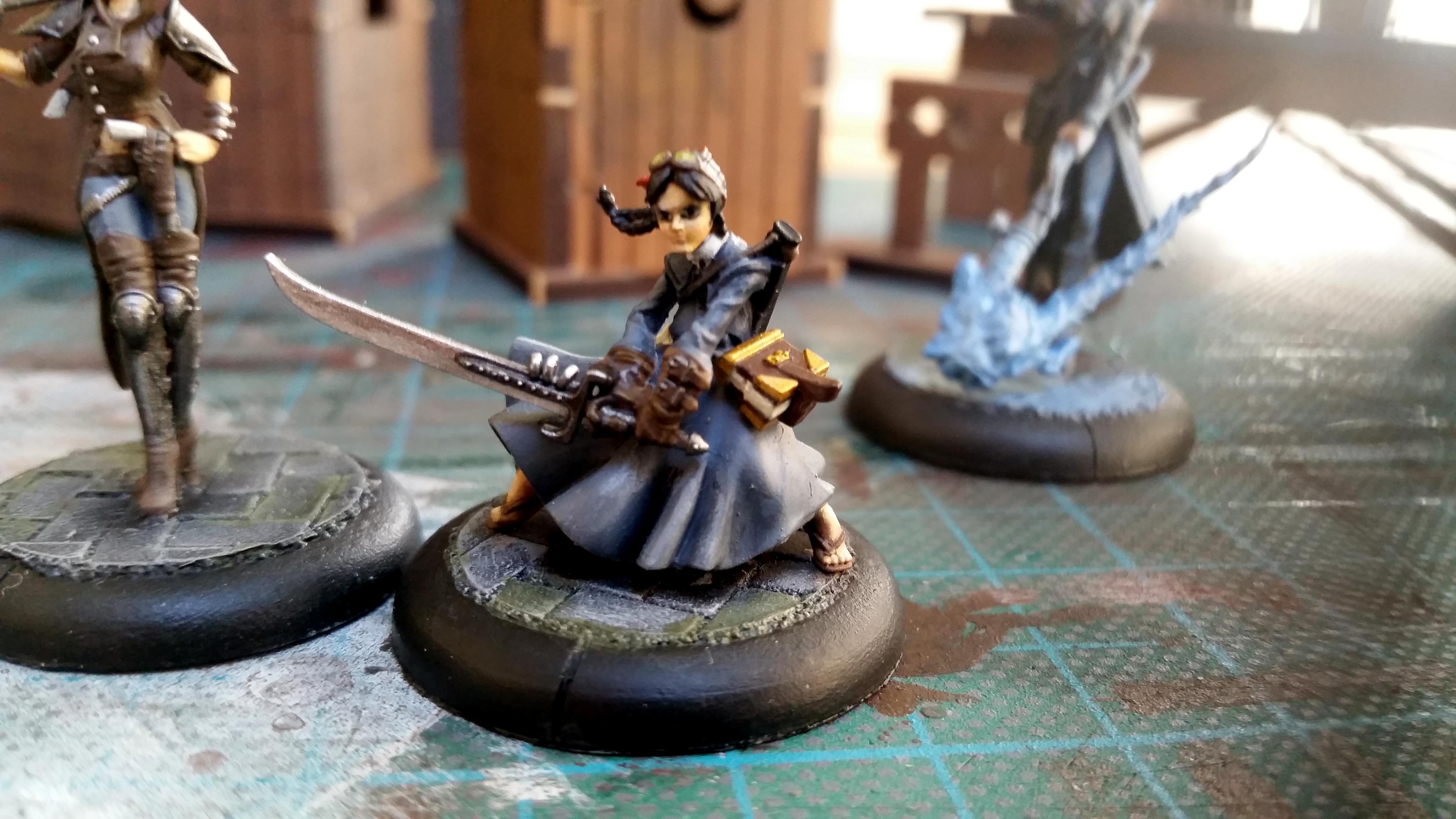 Malifaux, Outcast, Sisters Of Battle, Viktoria Of Ashes