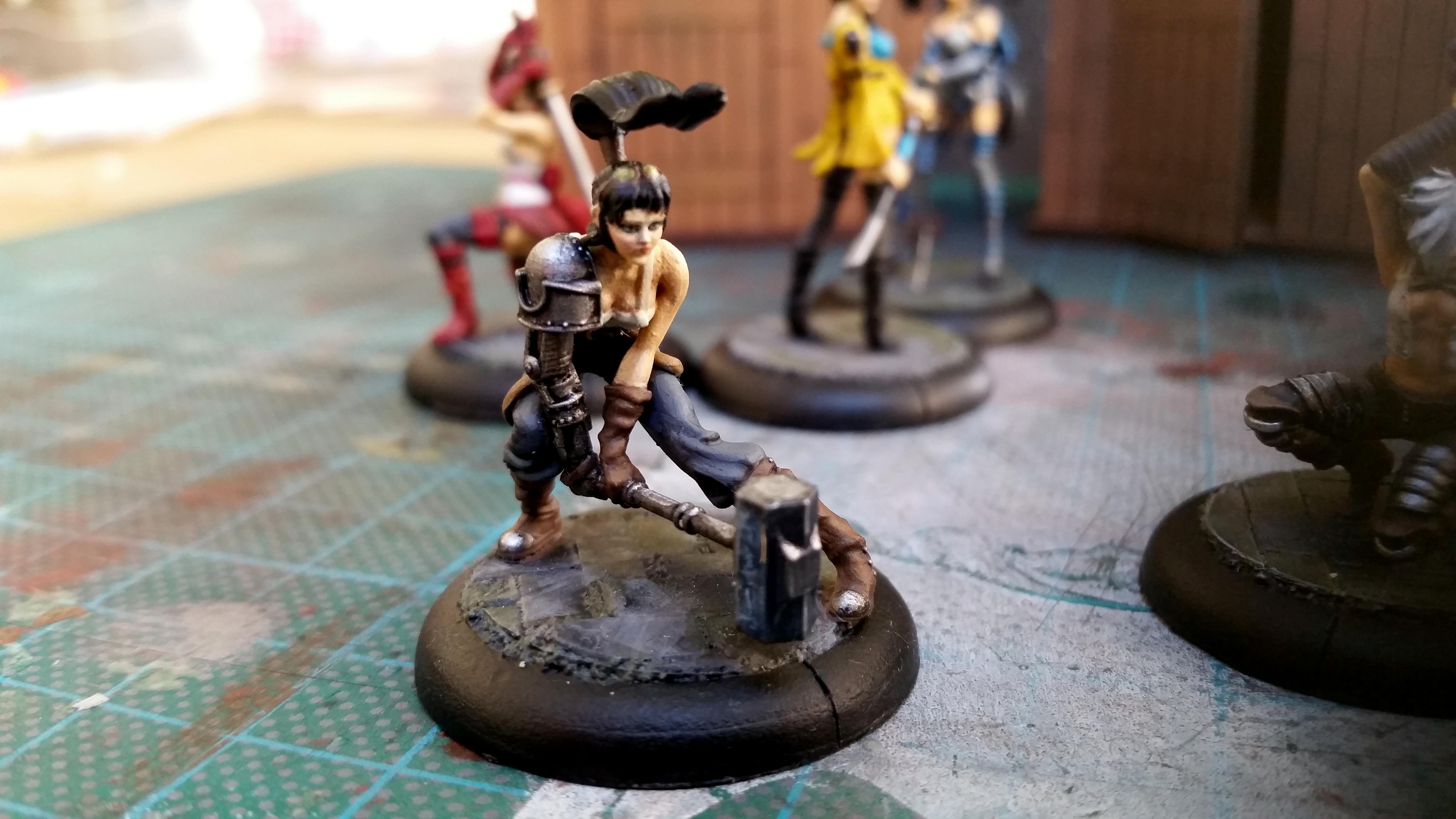 Malifaux, Outcast, Sisters Of Battle, Viktoria Of Ashes