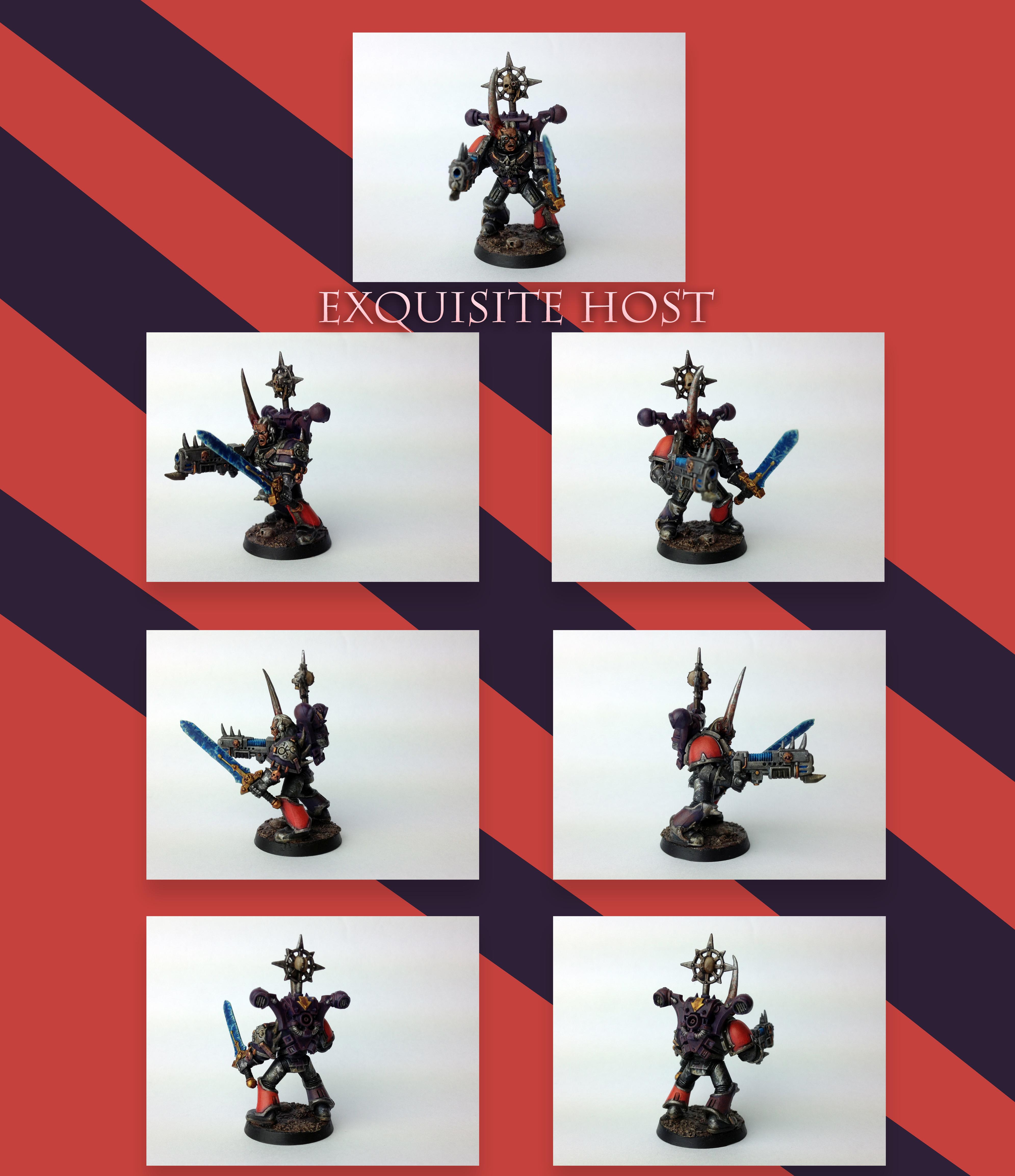Chaos, Exquisite Host, Space Marines, Warhammer 40,000