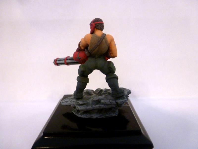 Chain Gun, Female, Machine Gunner, Viridian, Void