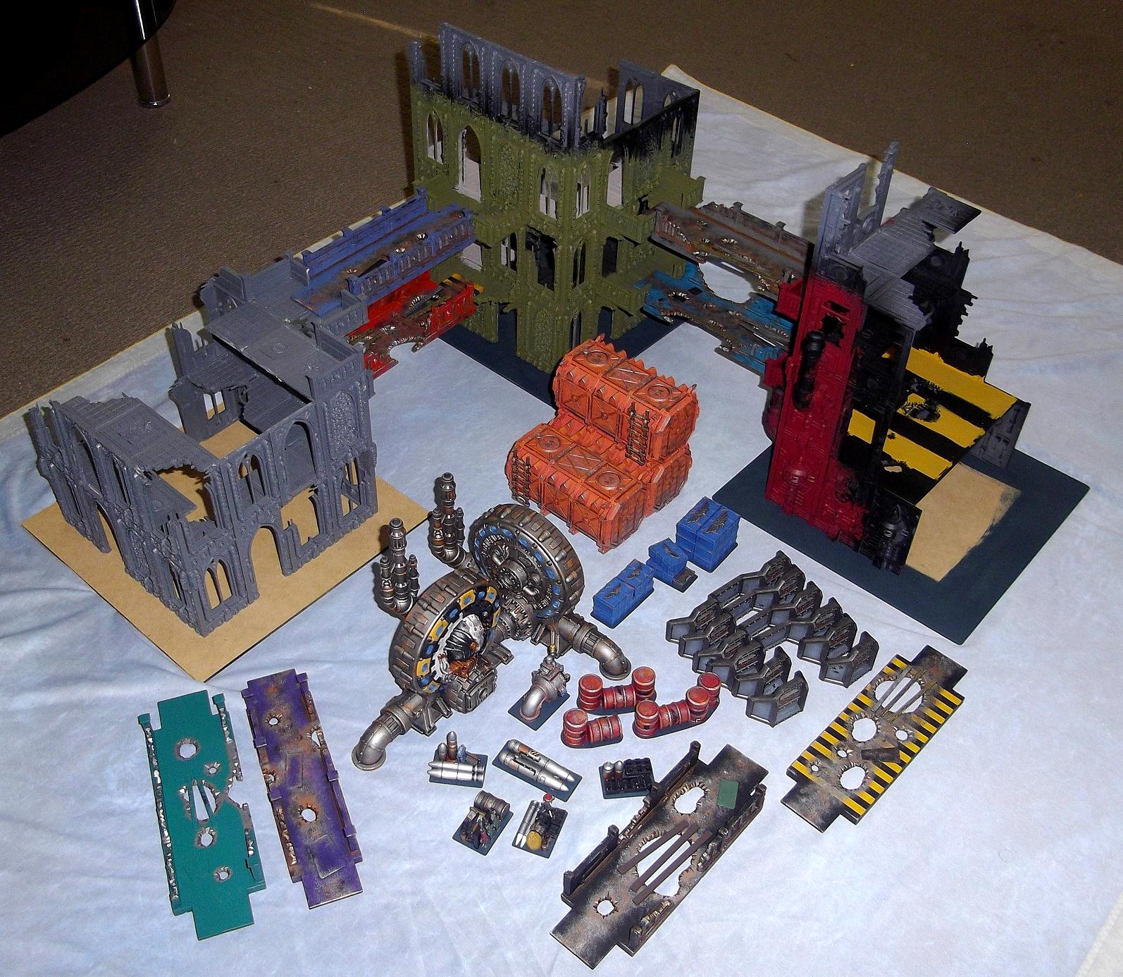 Cities Of Death, Necromunda, Terrain