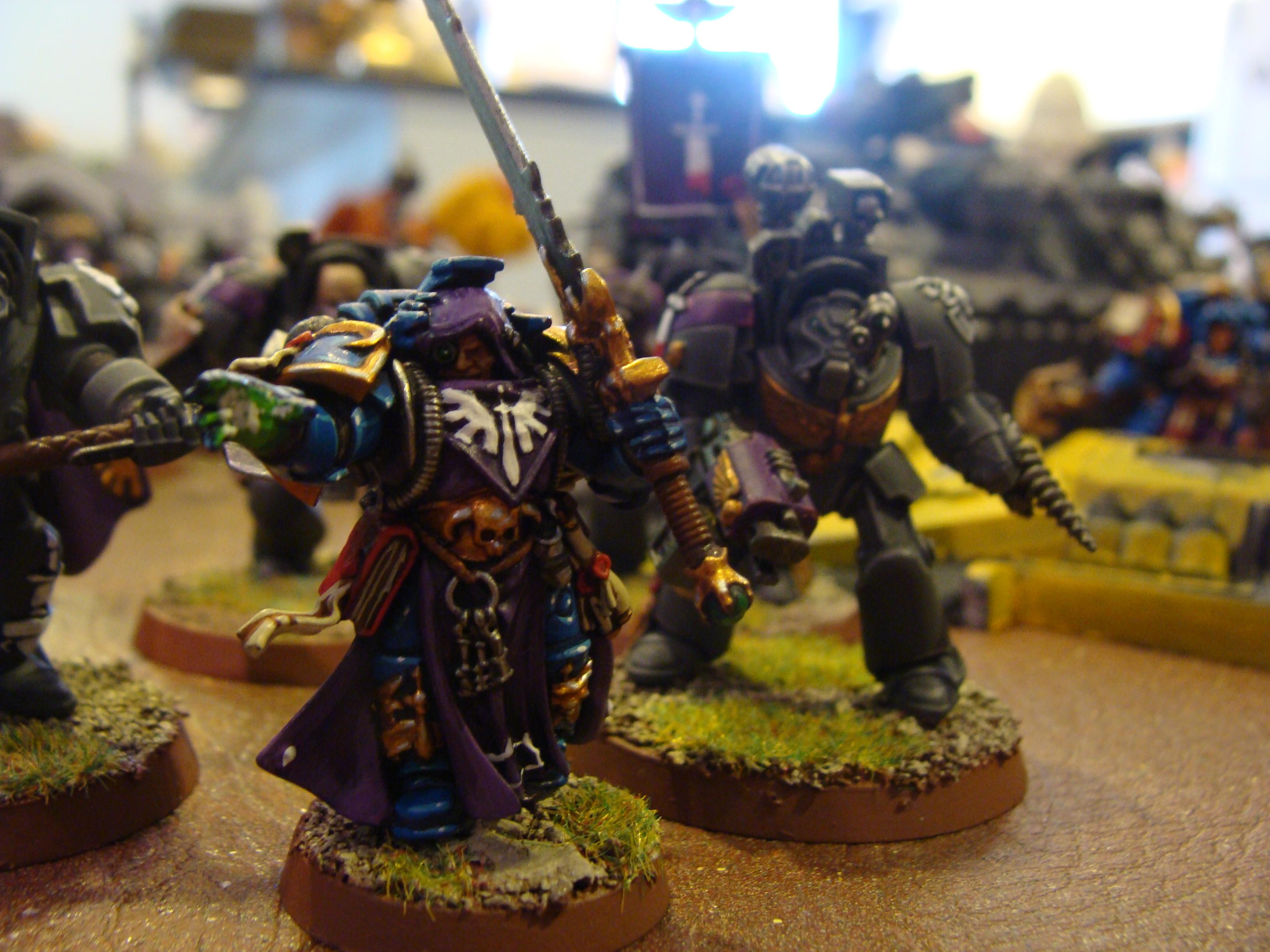 Battle Report, Chaos Space Marines, Daemons, Mechanicum, Slaanesh, Space Marines, Thousand Sons