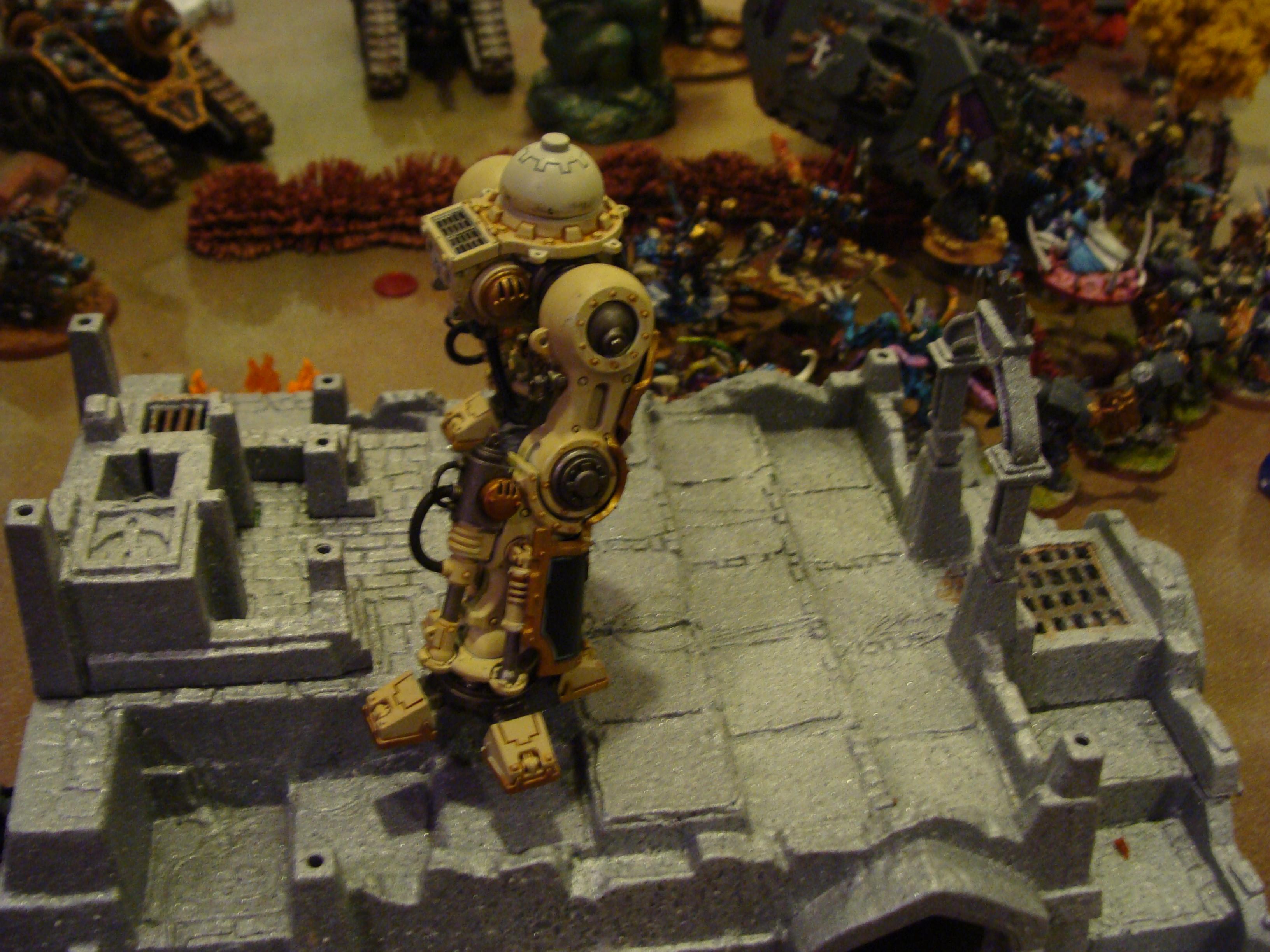 Battle Report, Chaos Space Marines, Daemons, Mechanicum, Slaanesh, Space Marines, Thousand Sons