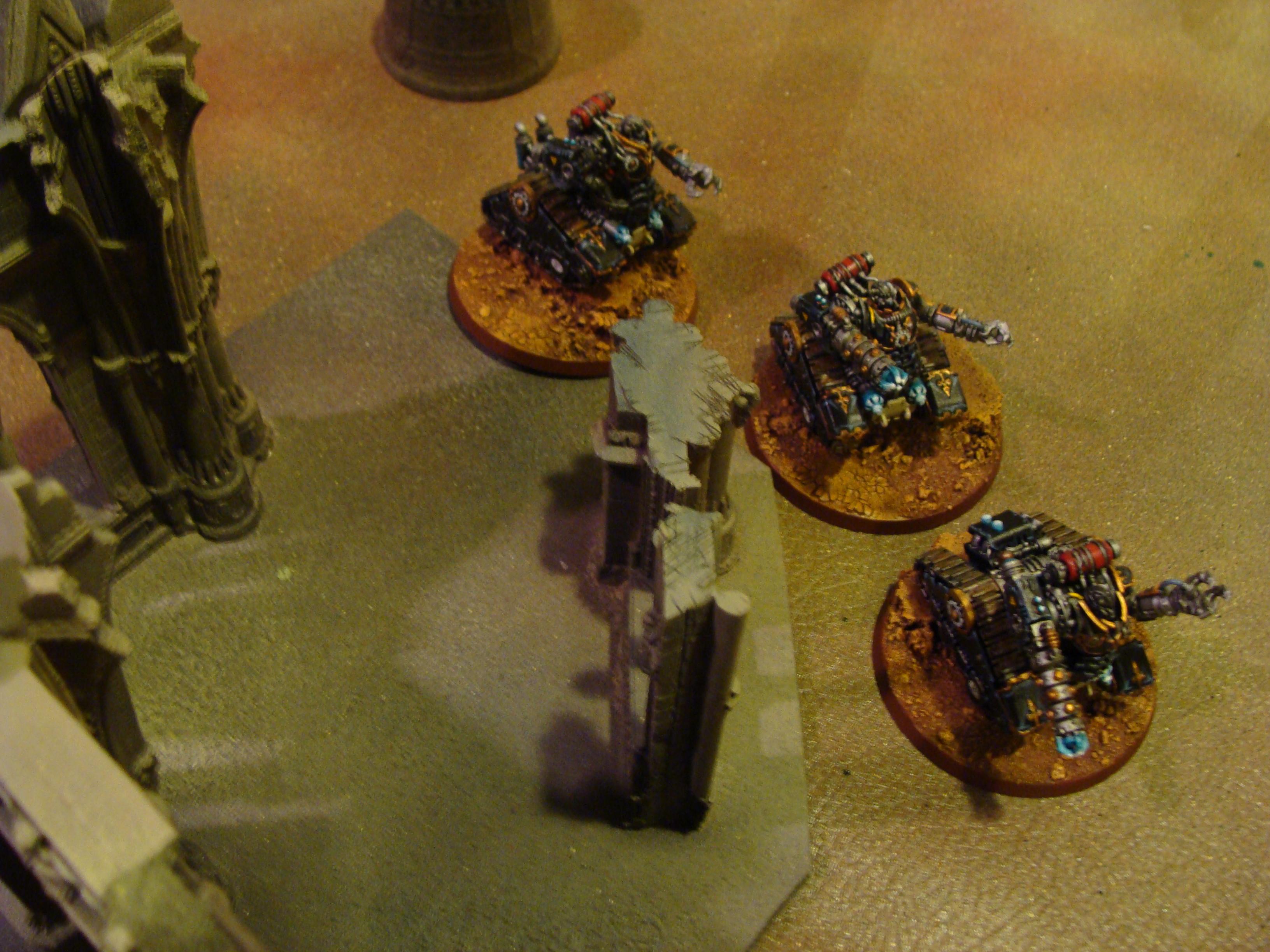 Battle Report, Chaos Space Marines, Daemons, Mechanicum, Slaanesh, Space Marines, Thousand Sons