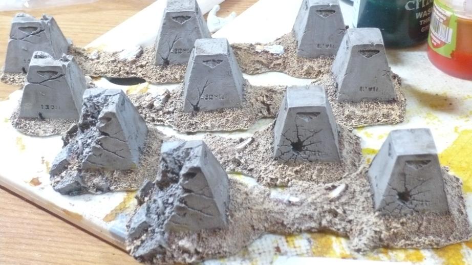 Dragon's Teeth, Terrain