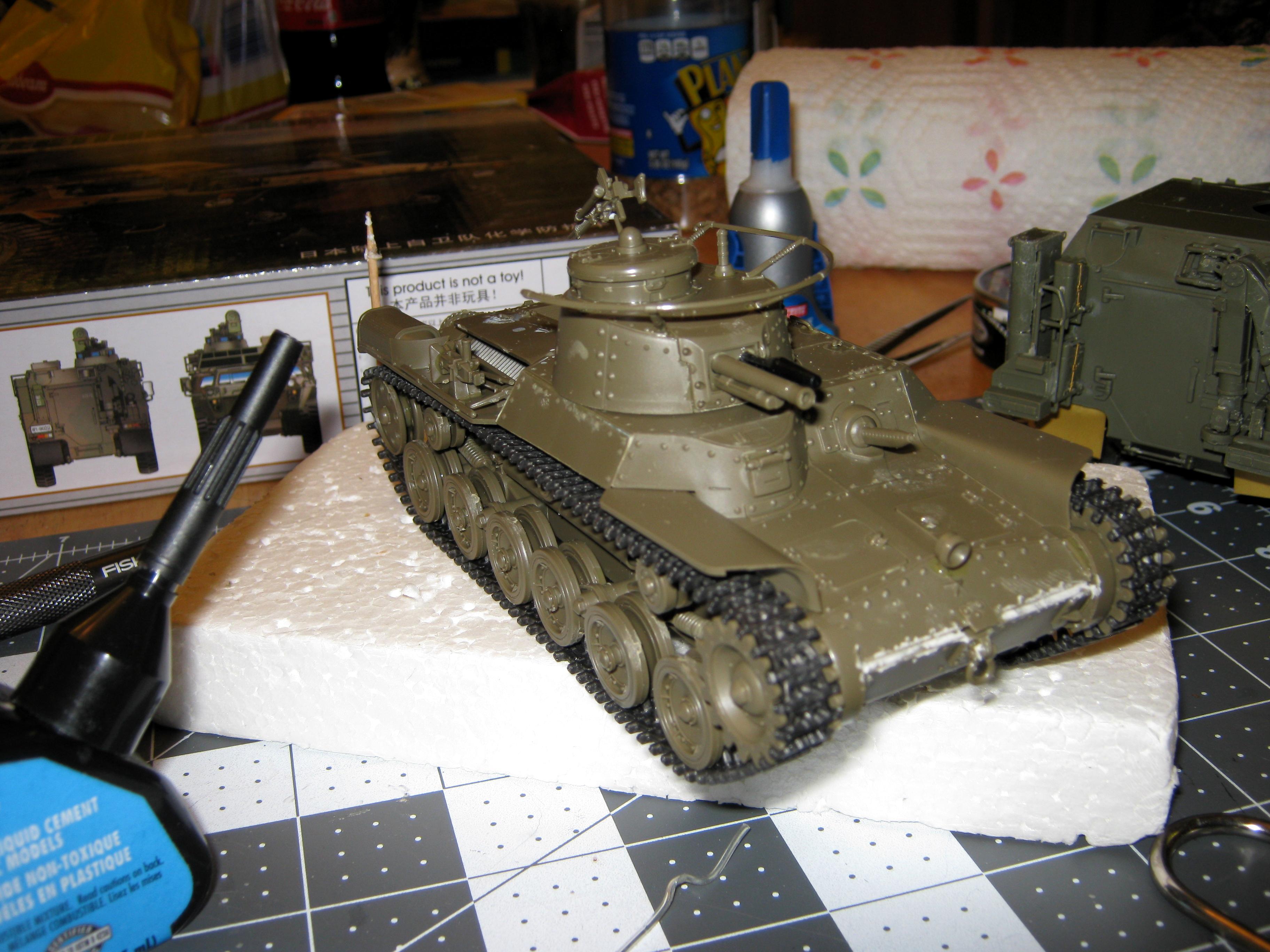 Conversion, Ija, Imperial Japanese Army, Infantry Tank, Tank, Type 97, World War Two