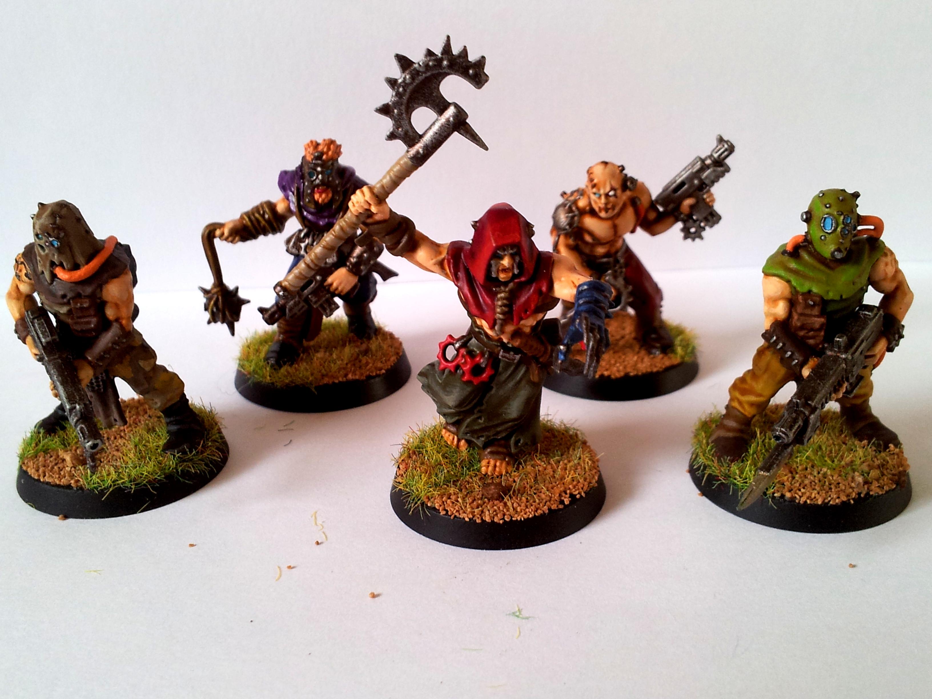 5 Models, Chaos, Chaos Cultists Wh40k, Cultists, Multiple Models, Tlatd, Warhammer 40,000