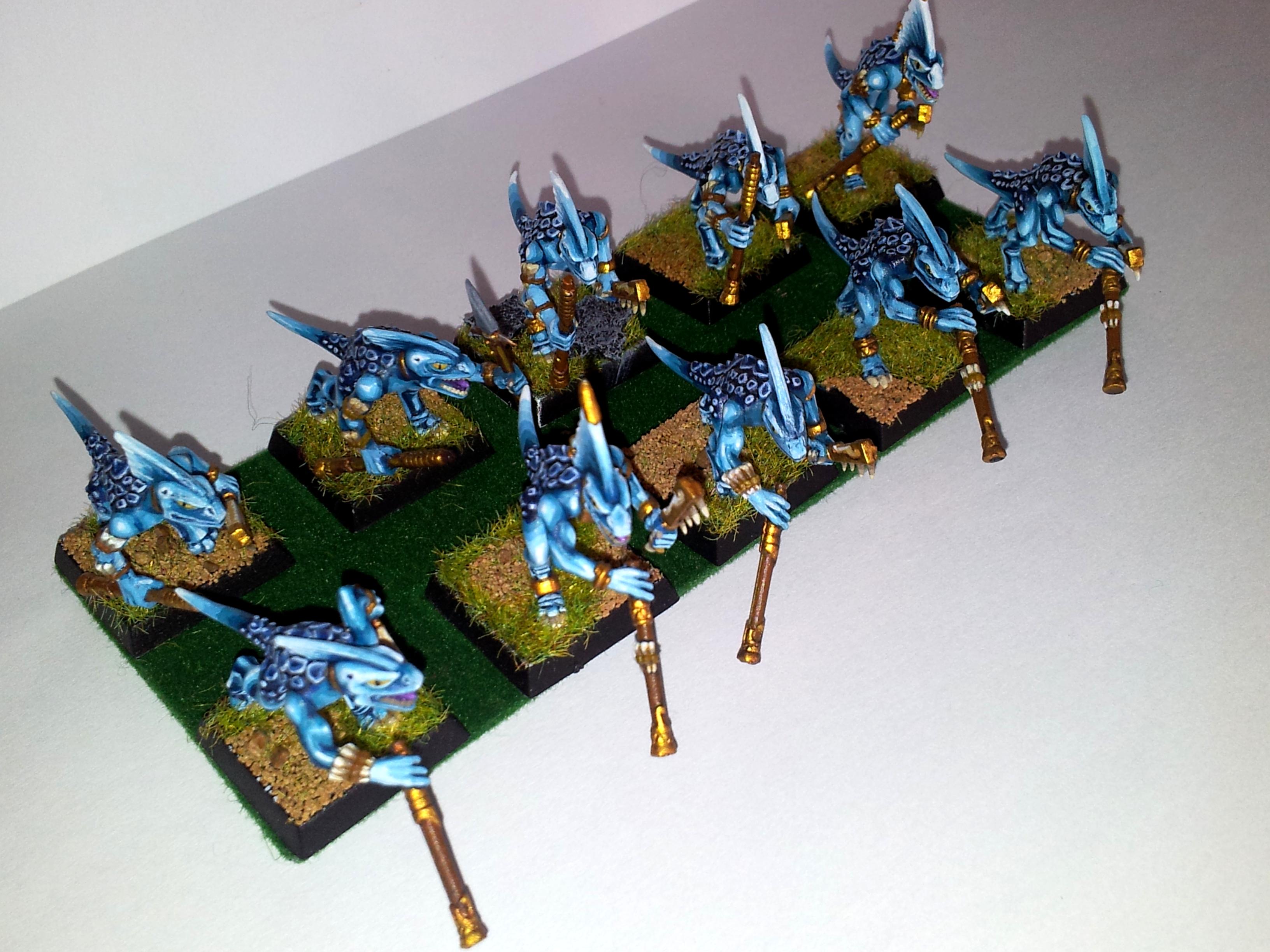 Lizarmen, Oldhammer, Skinks, Warhammer Fantasy