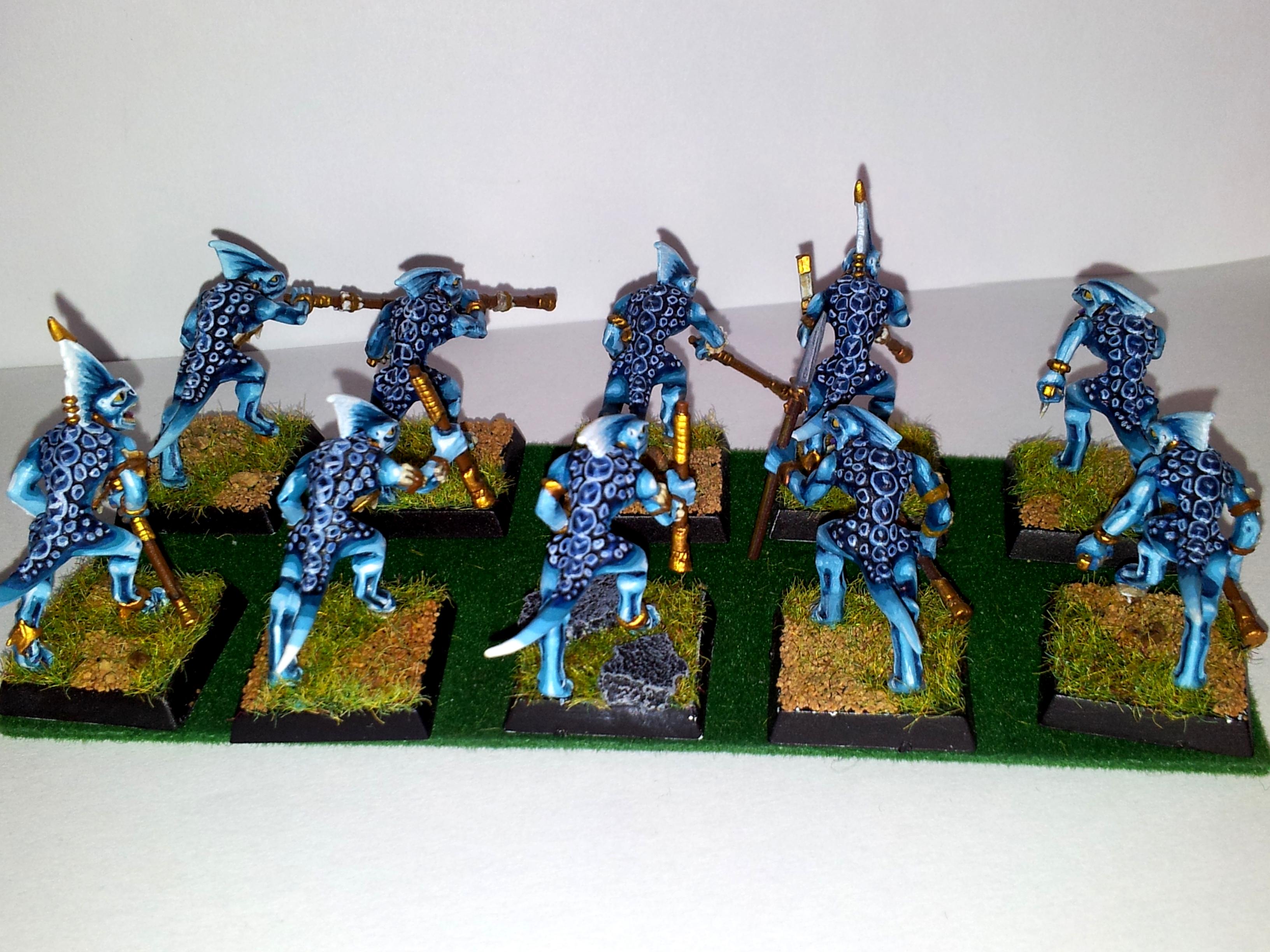 Lizarmen, Skinks