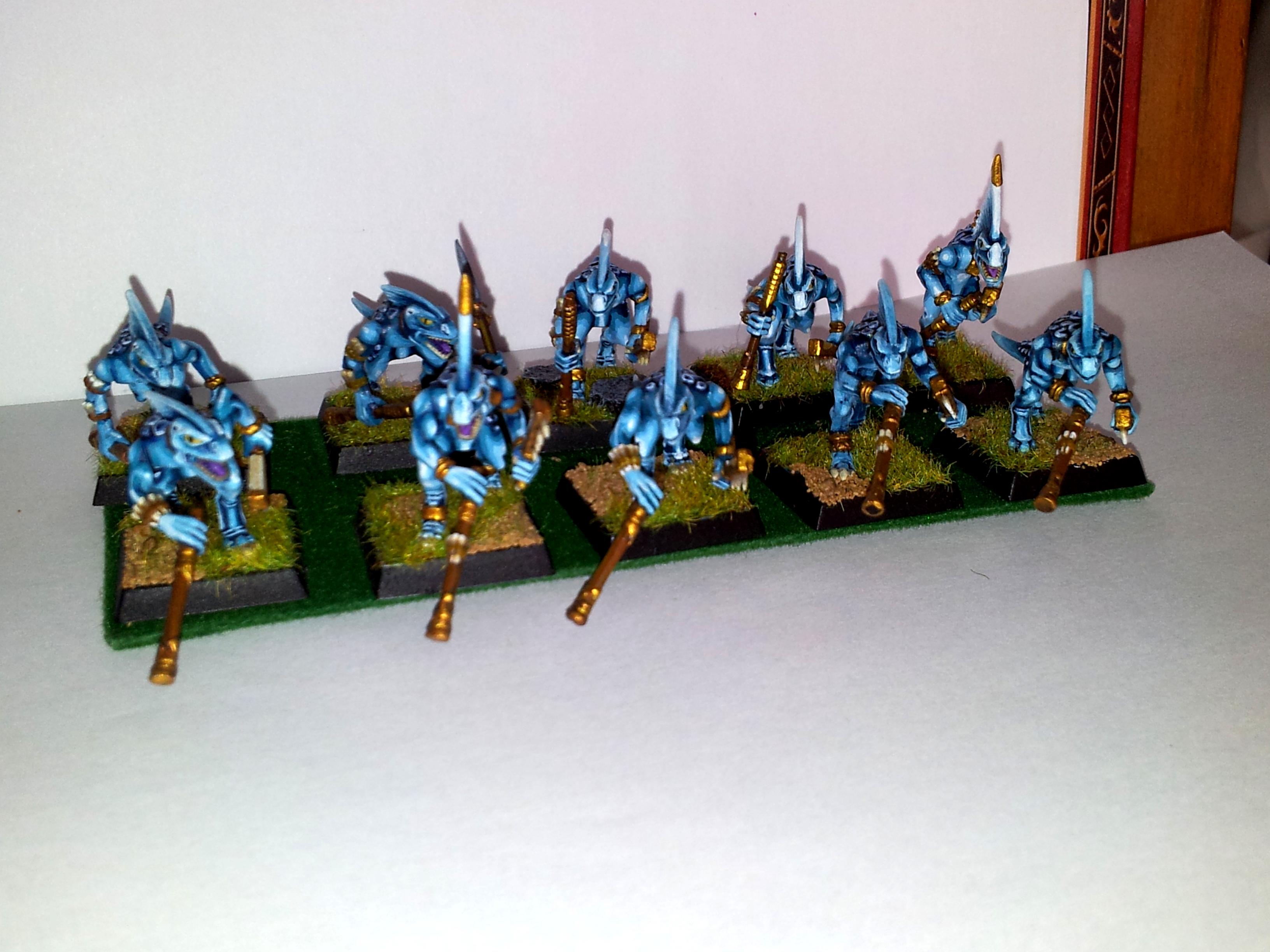 Lizarmen, Skinks