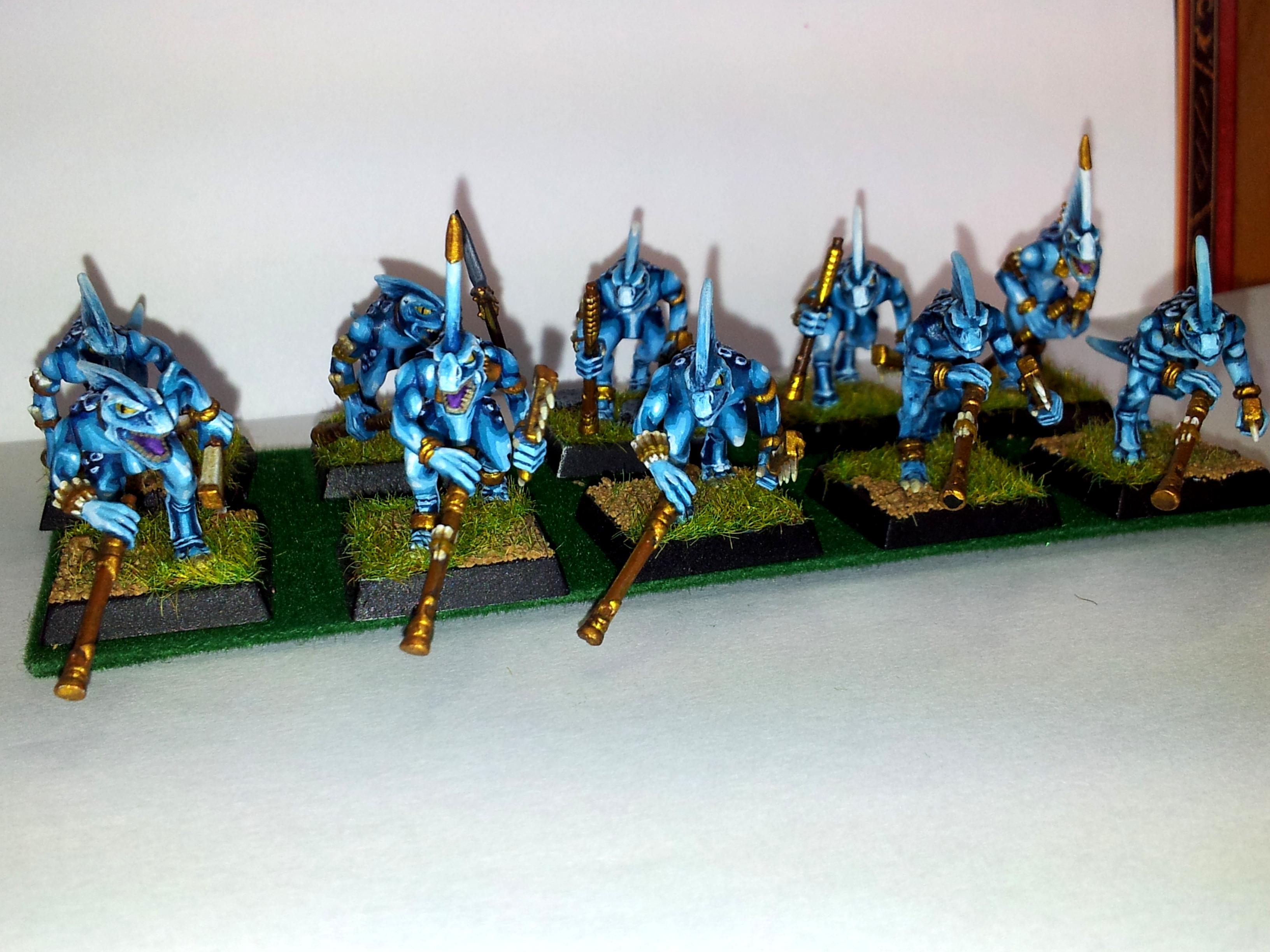 Lizarmen, Seraphon, Skinks