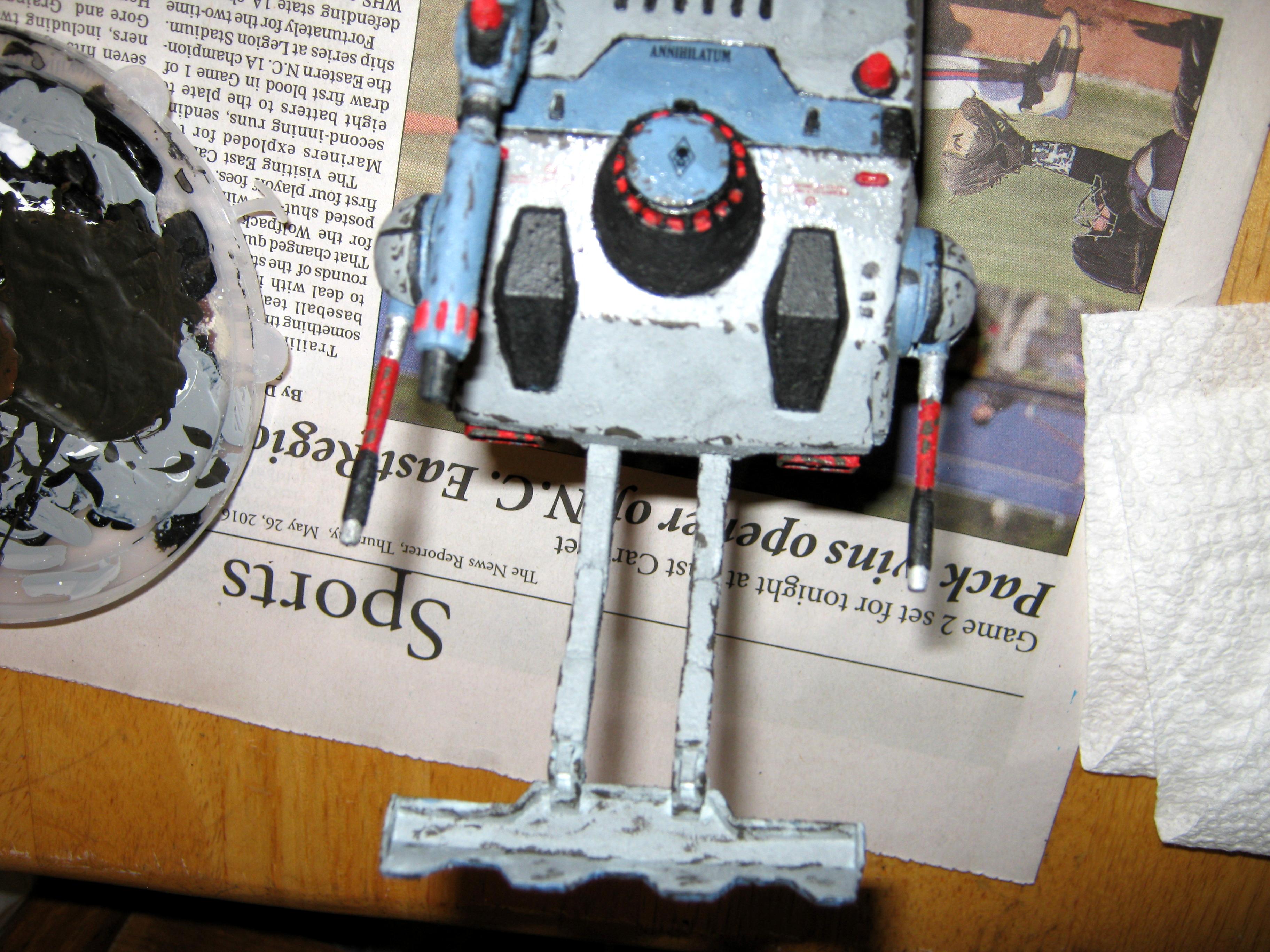 Anime, Conversion, Crusher Joe, Dark Age Of Technology, Galleon, Imperial, Tank