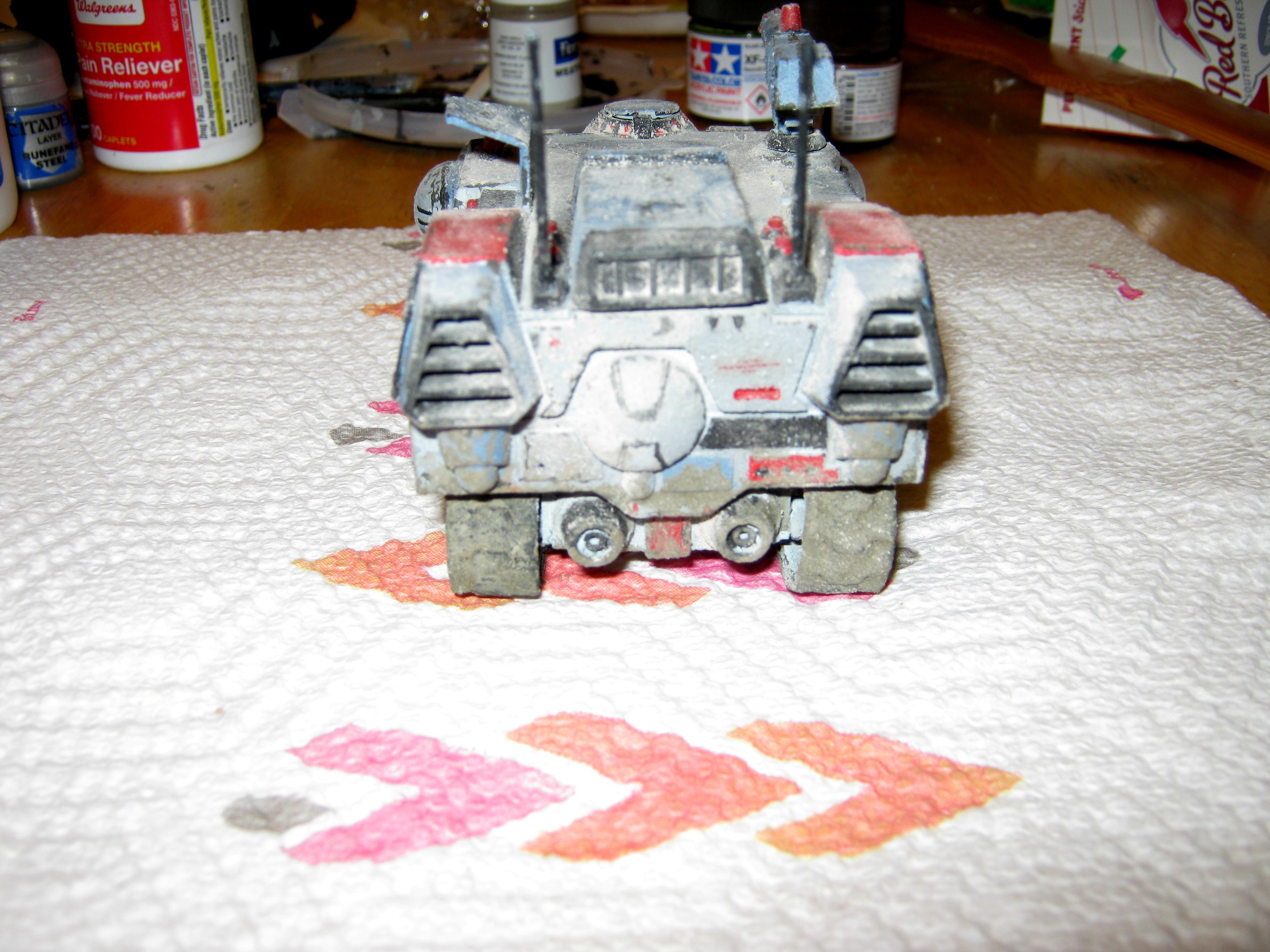 Anime, Conversion, Crusher Joe, Dark Age Of Technology, Galleon, Imperial, Tank