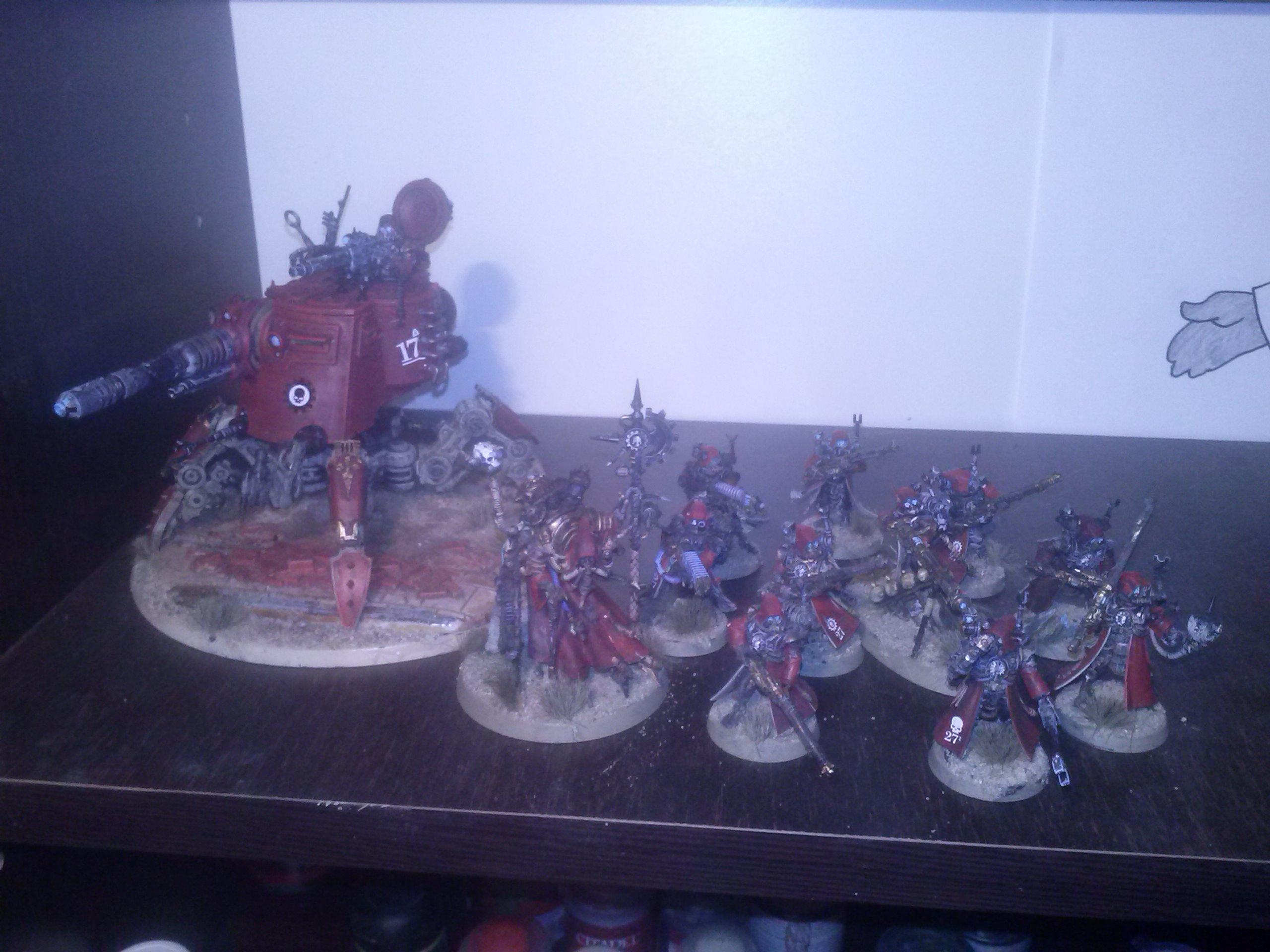 Adeptus Mechanicus, Admech, Dominus, Dune Crawler, Skitarii, Tech Priest
