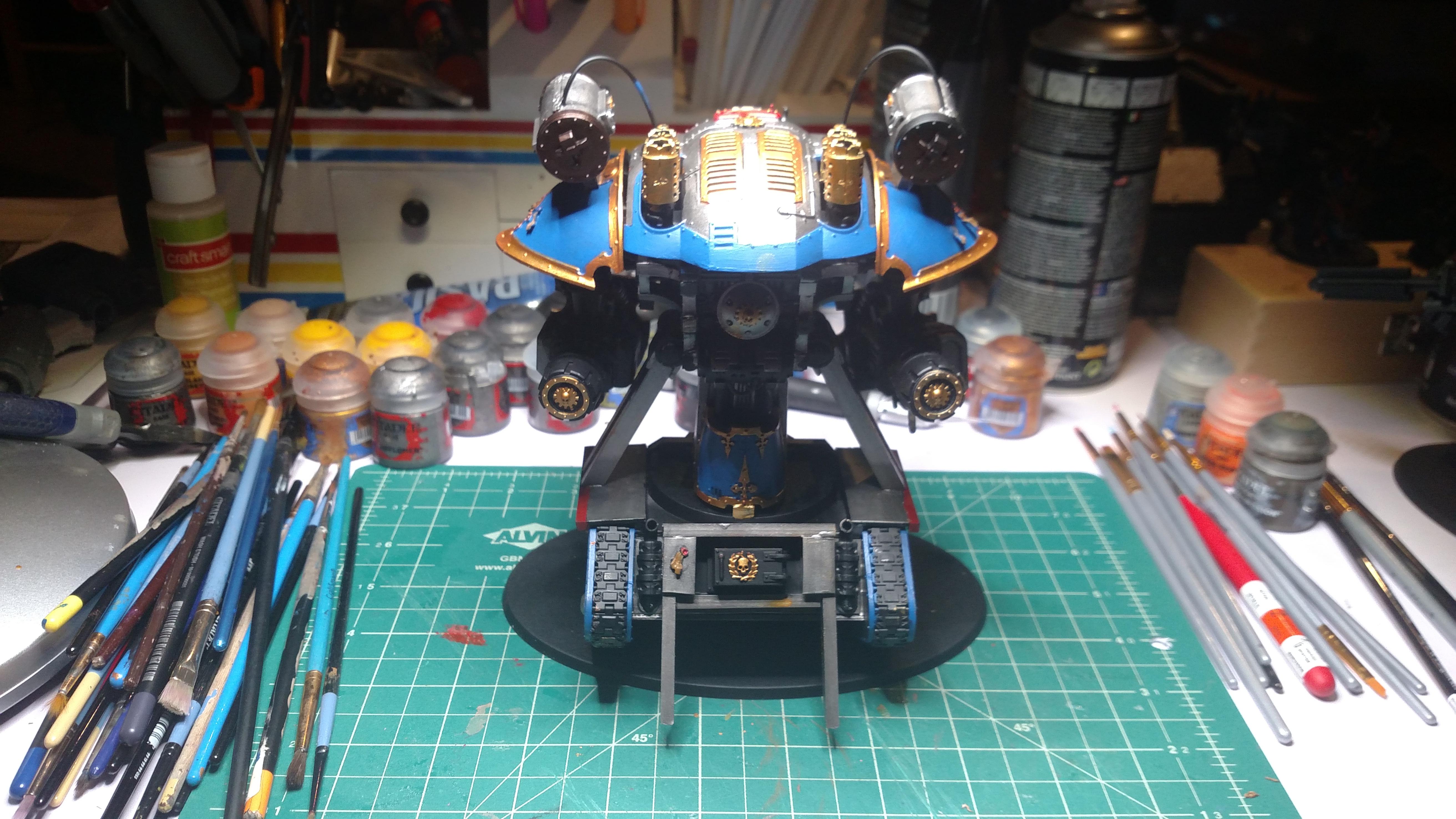RTX-71 Sentry &quot;Knight-Tank&quot; WIP rear