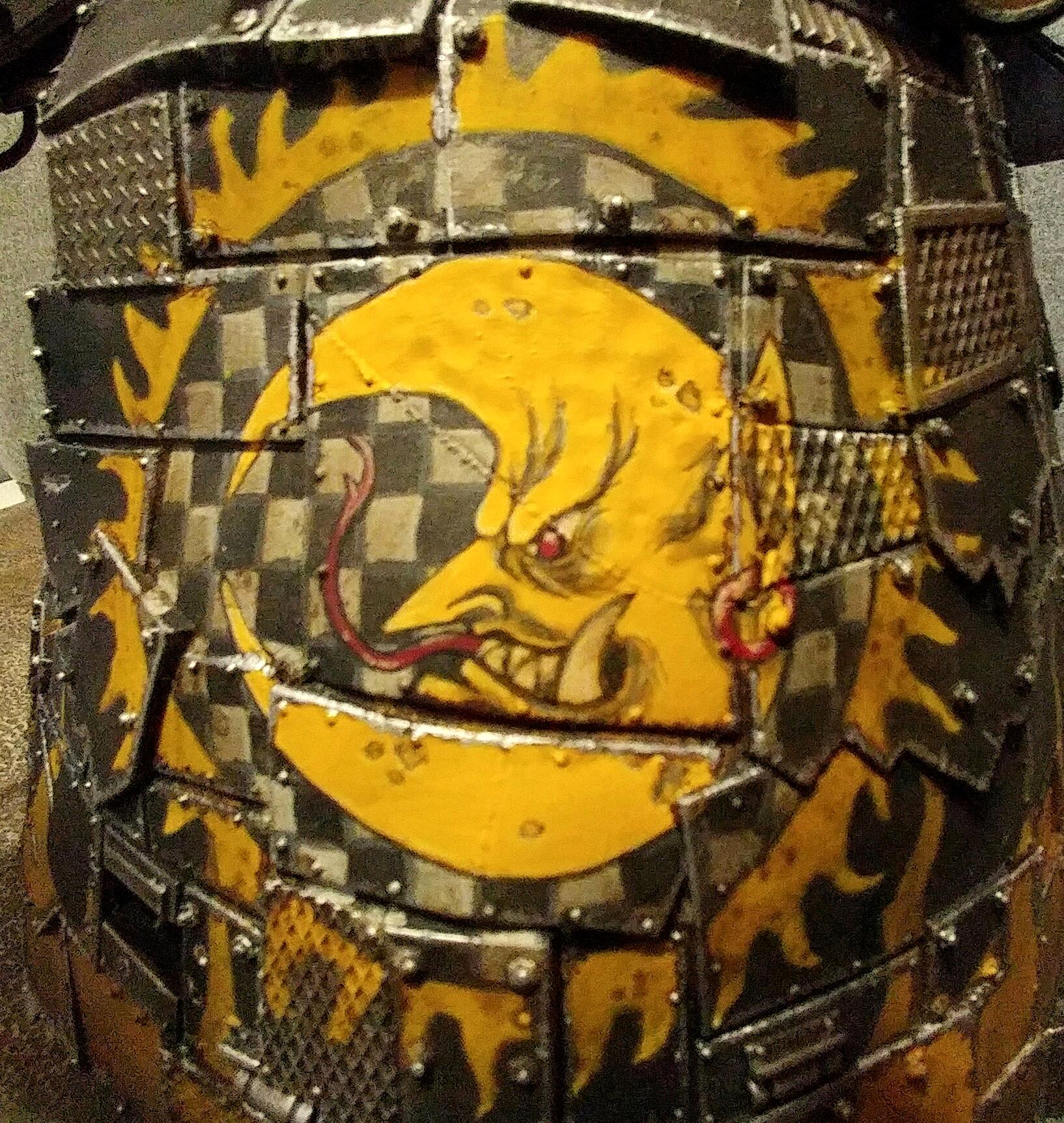 Bad Moons, Freehand, Orks, Stompa, Warhammer 40,000