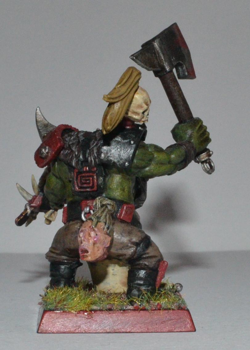 also he has a body from grots set (from ork sergeant )