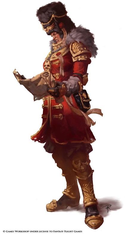 Female, Imperial Guard, Officer, Only War, Rpg, Vostrayan